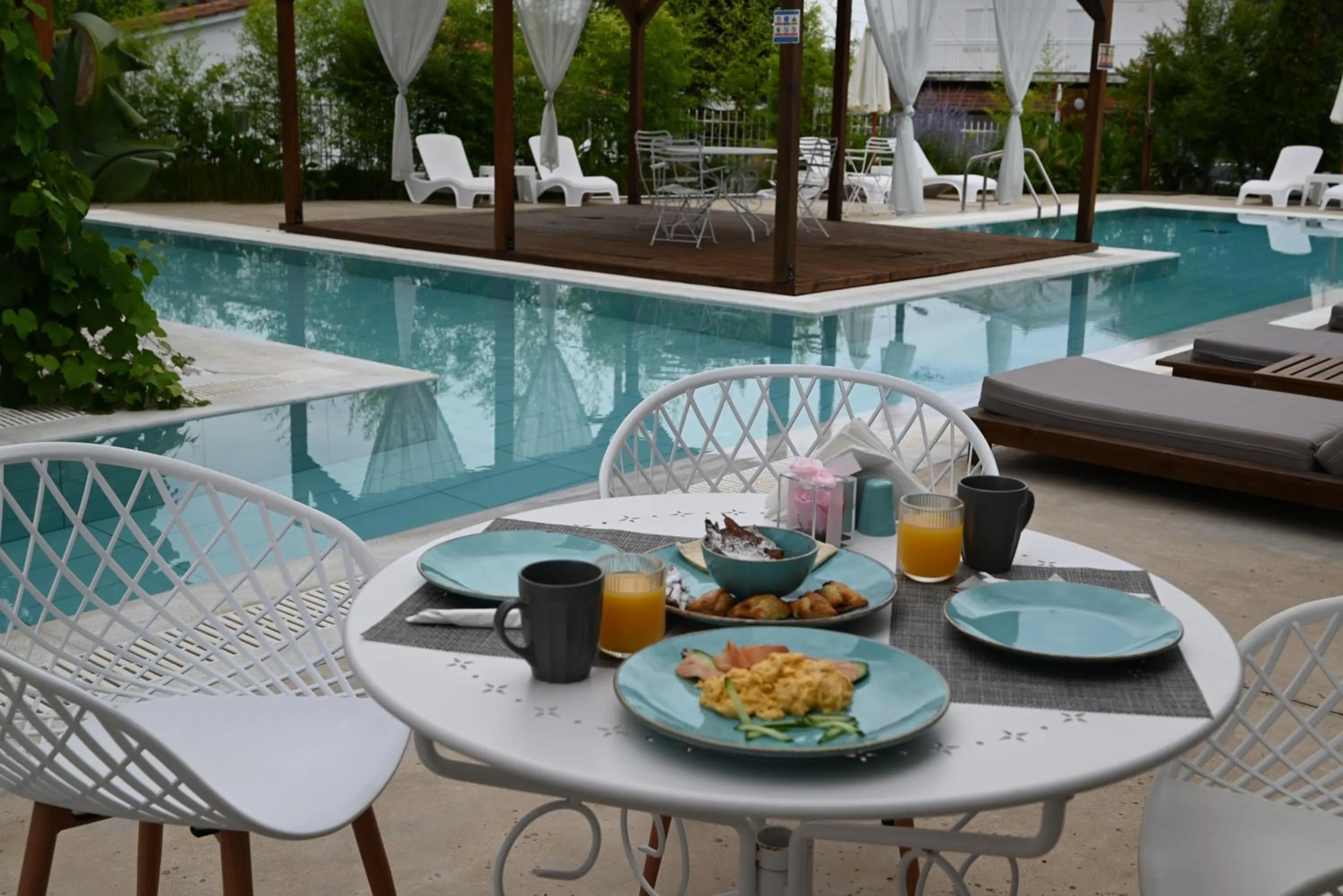 Swimming pool in Agorastos Luxury Living