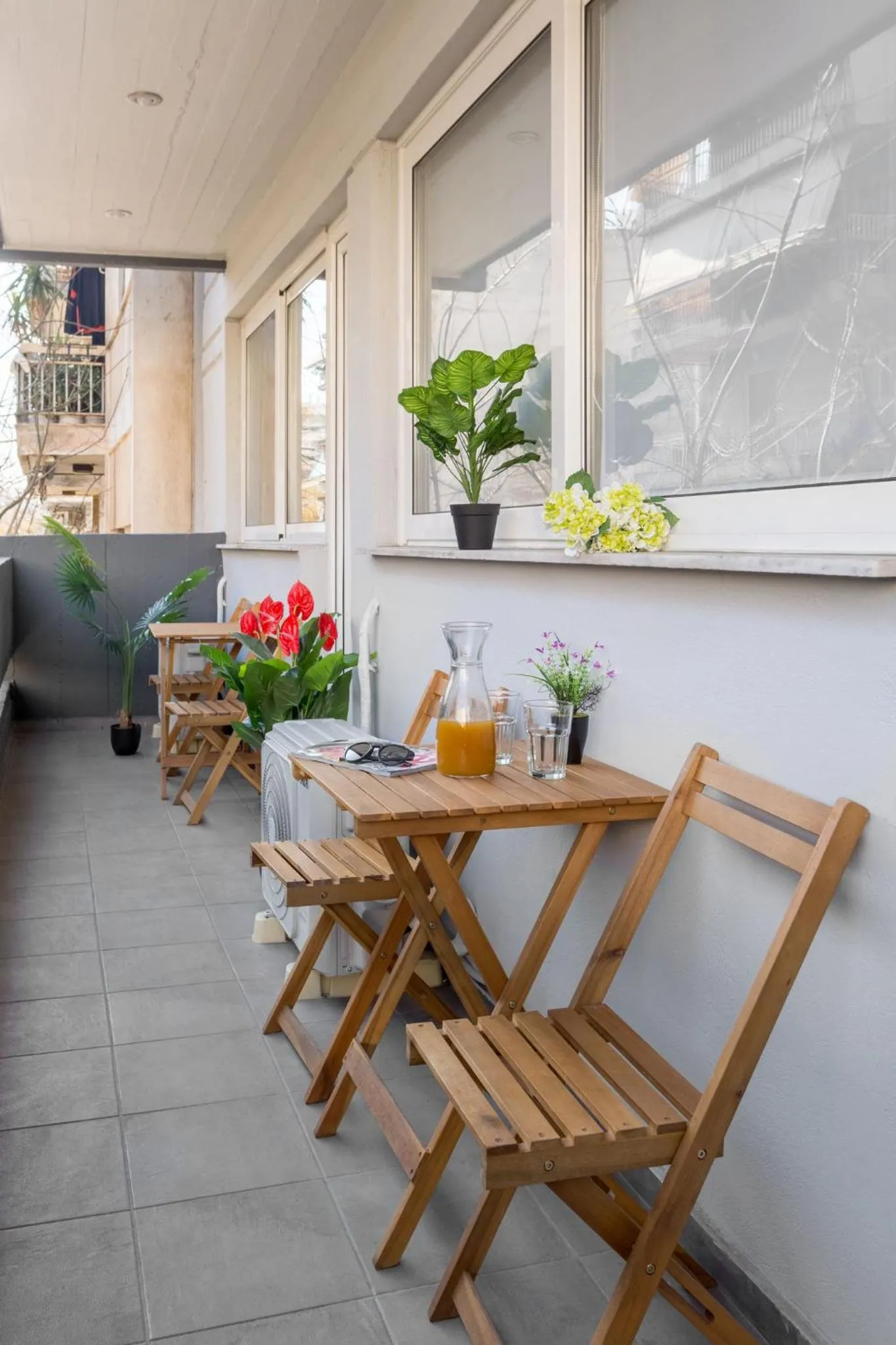 Balcony/Terrace in Premium Homes by Athens Stay