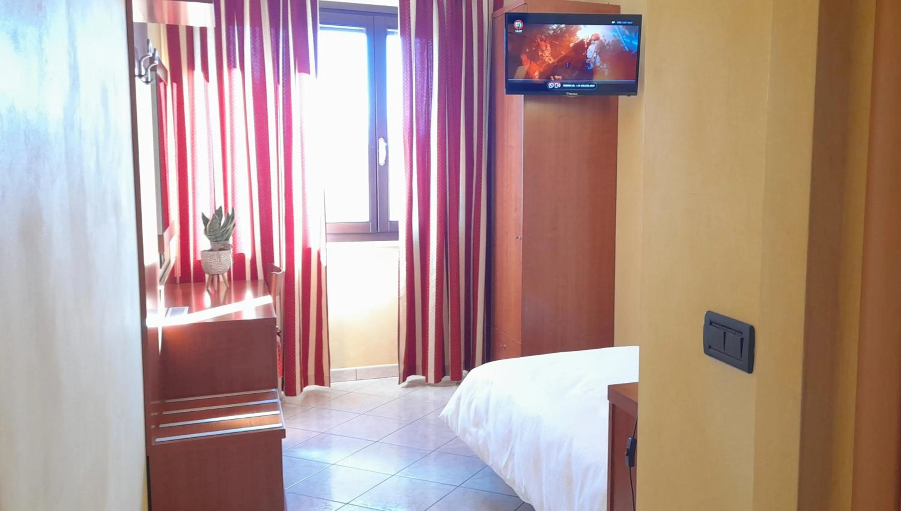 Bed in Hotel Ceretto