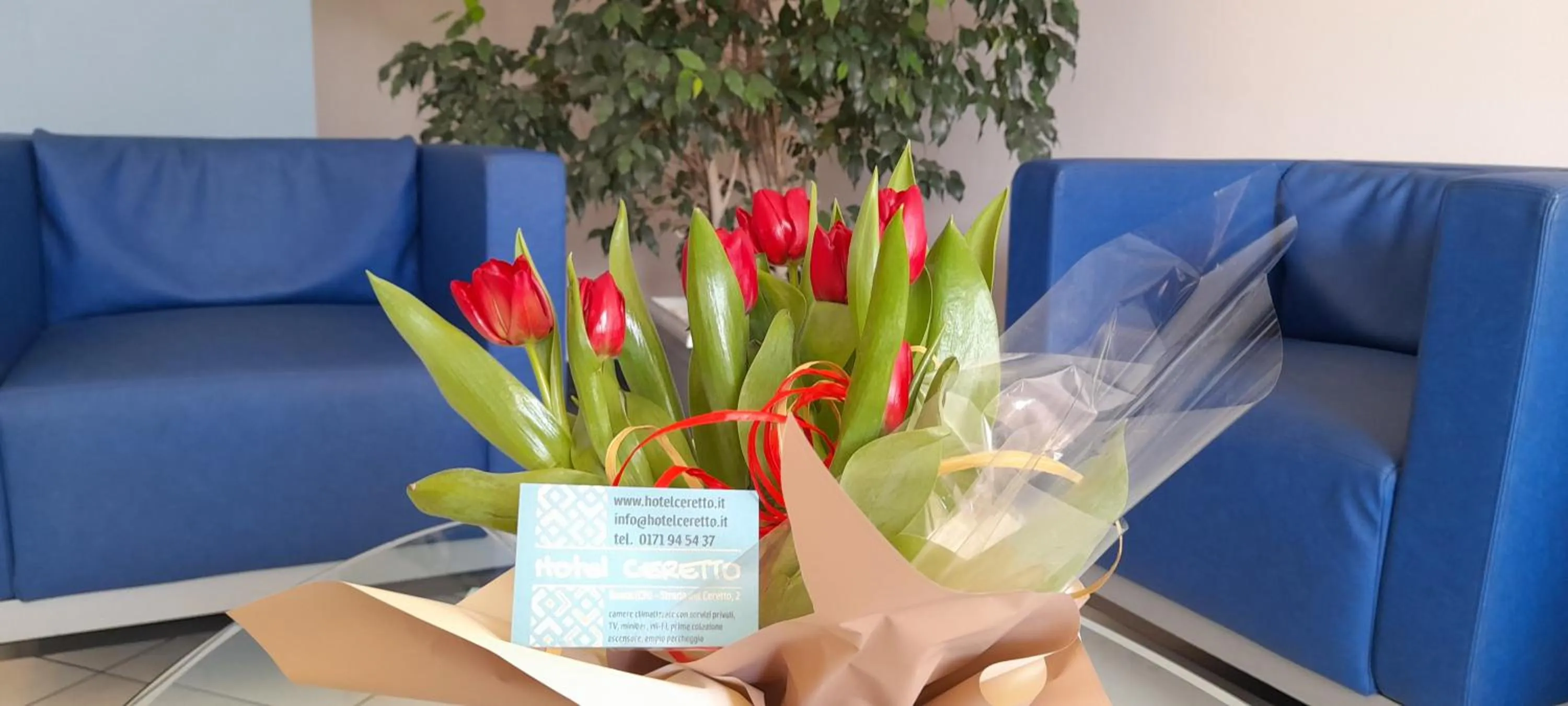 Living room in Hotel Ceretto