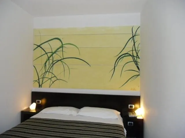 Bed in Hotel Zeffiro
