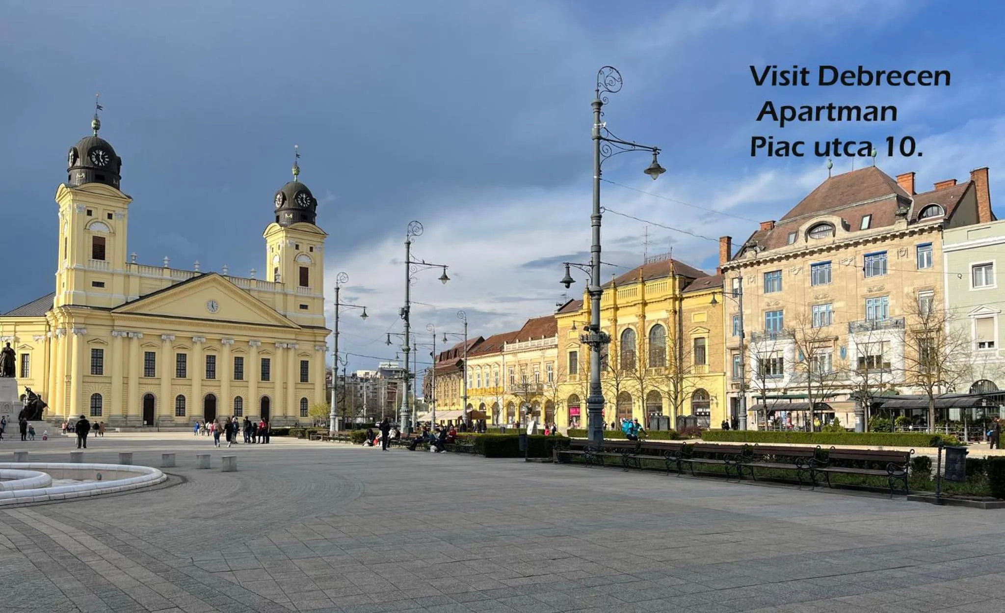 Property building in Visit Debrecen Apartman