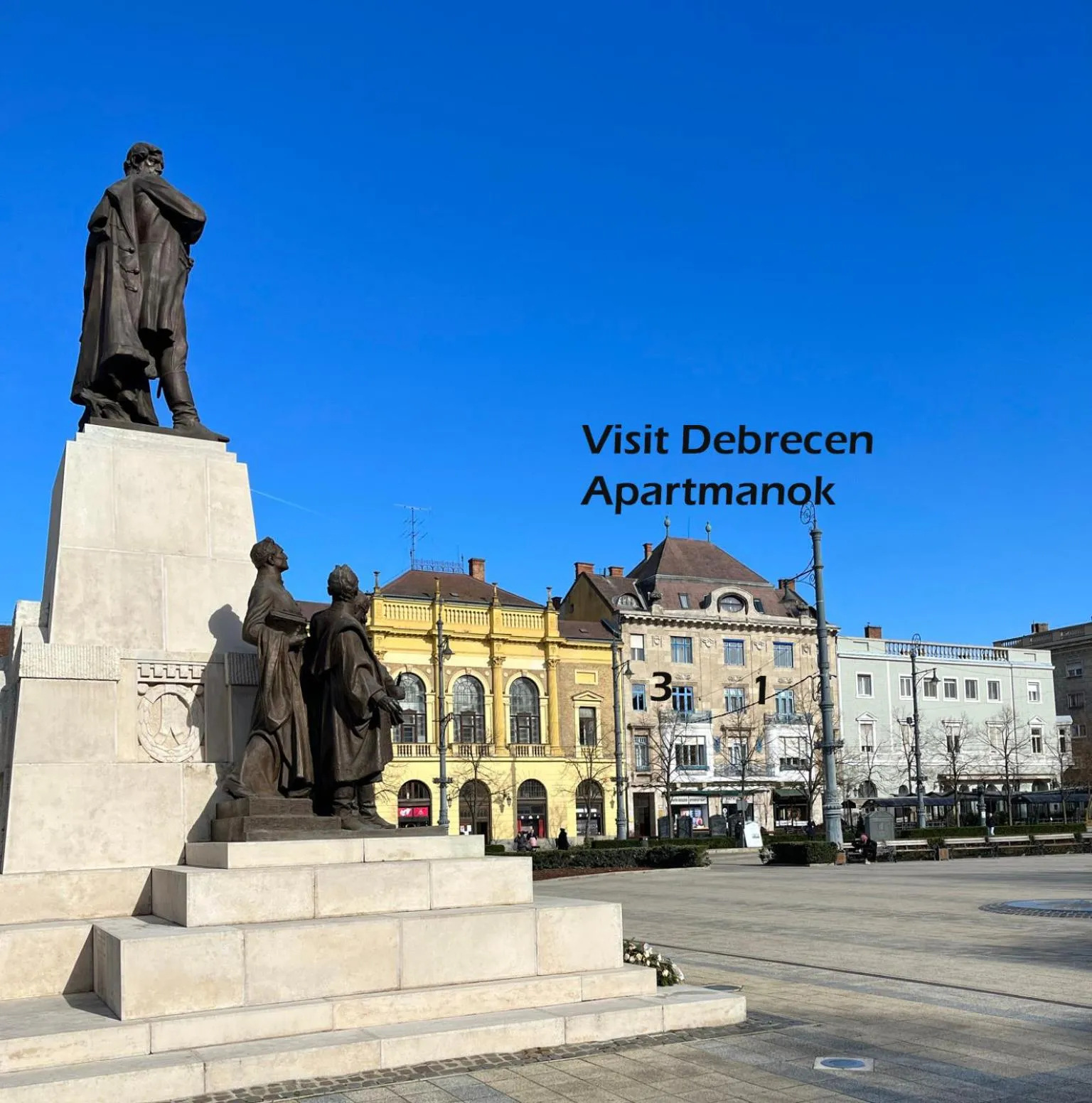 Property building in Visit Debrecen Apartman