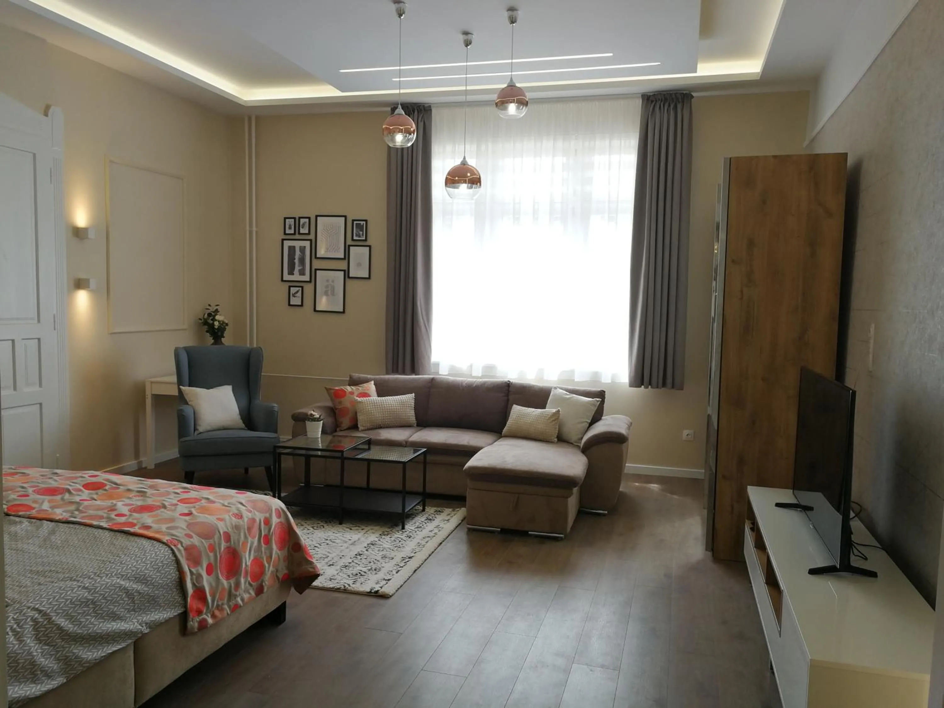 Living room in Visit Debrecen Apartman