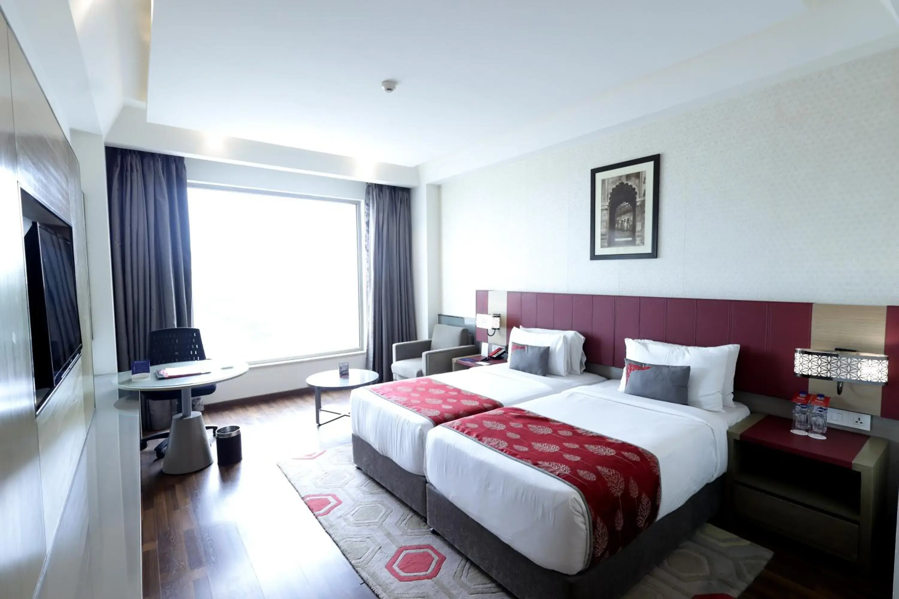 Twin Non-Smoking Room - single occupancy - Book and Unlock Exclusive discounts in Ramada Plaza by Wyndham Lucknow Twin Non-Smoking Room - single occupancy - Book and Unlock Exclusive discounts in Ramada Plaza by Wyndham Lucknow