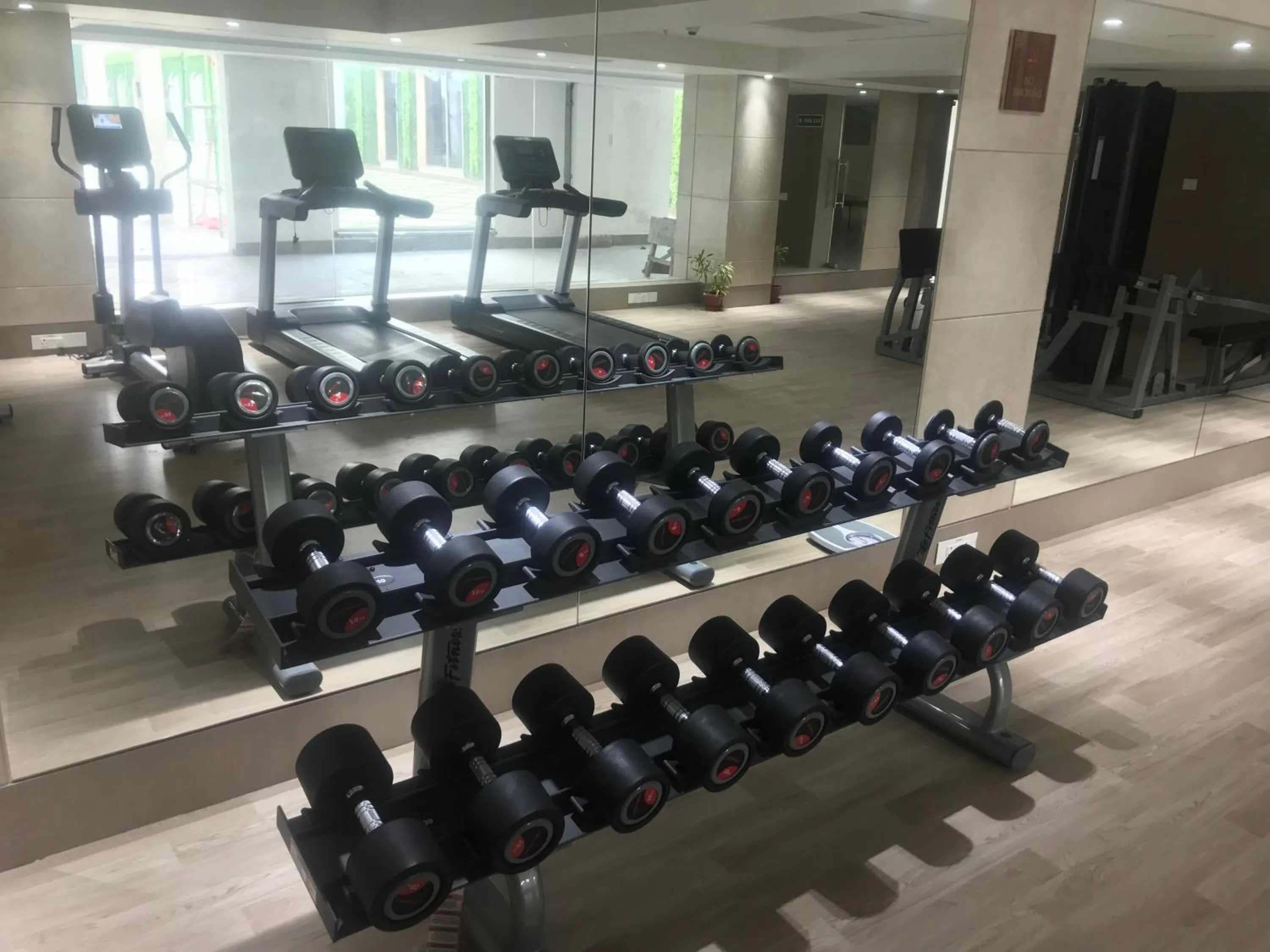 Fitness centre/facilities in Ramada Plaza by Wyndham Lucknow