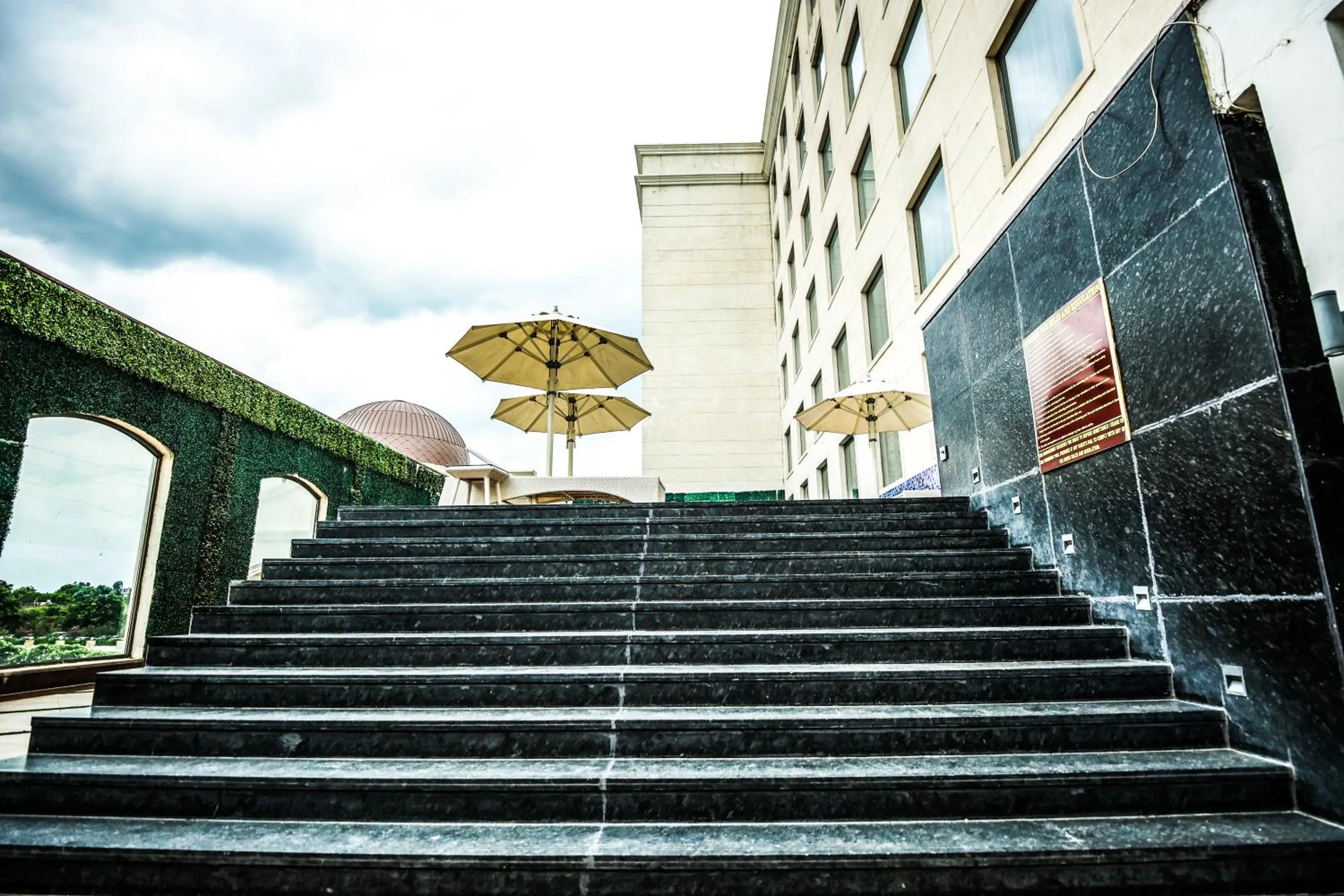 Pool view in Ramada Plaza by Wyndham Lucknow
