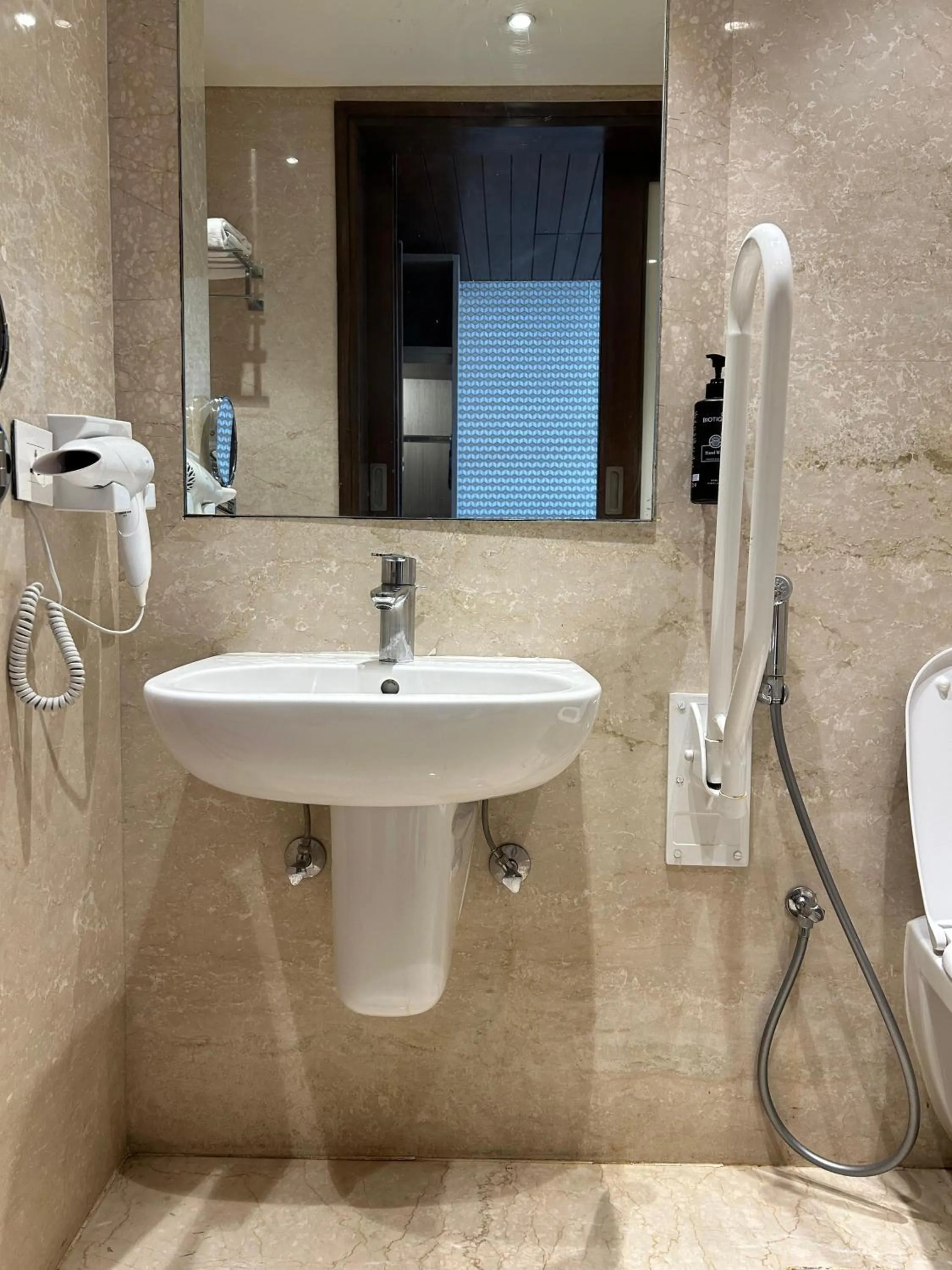Bathroom in Ramada Plaza by Wyndham Lucknow