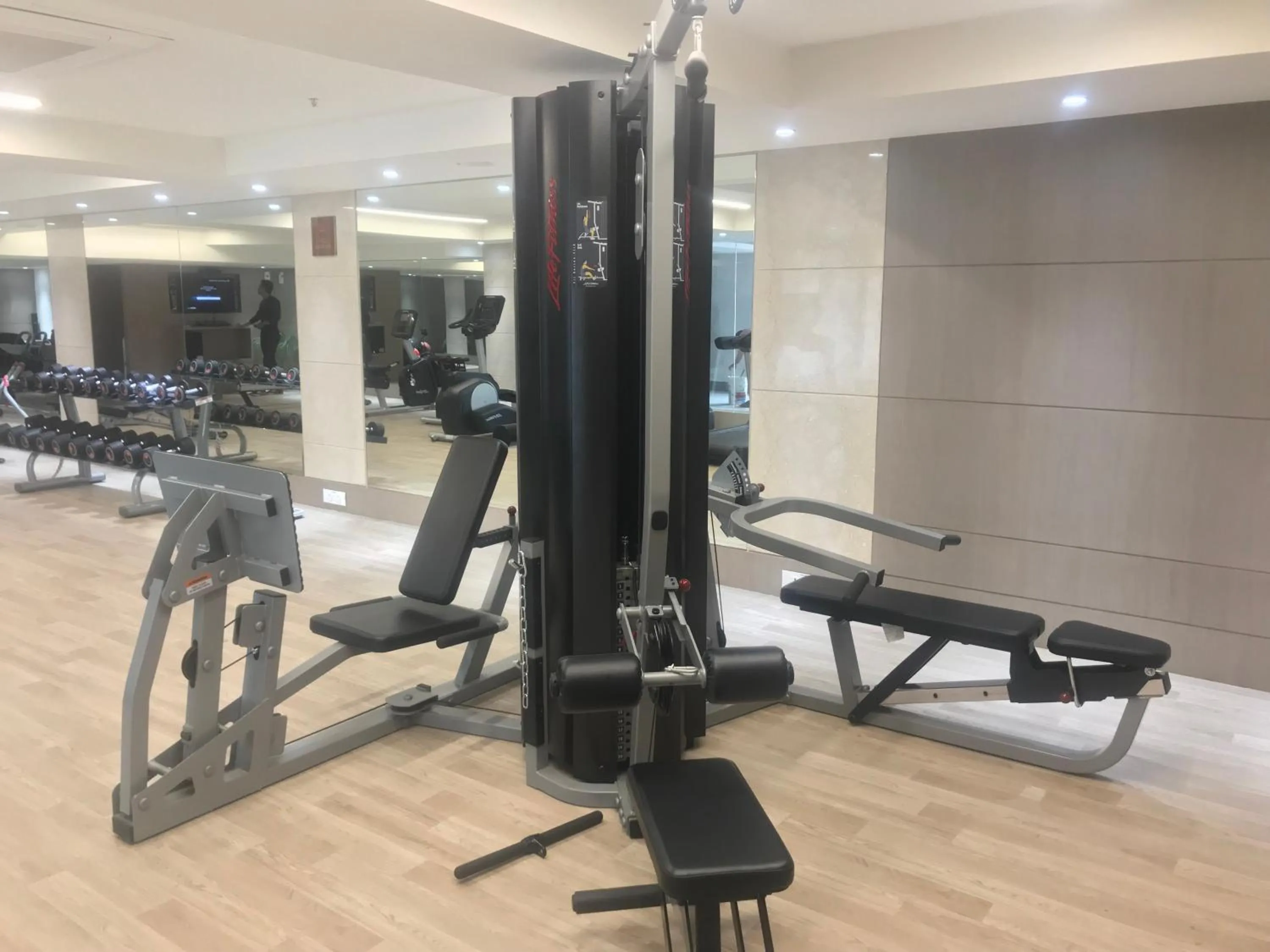 Fitness centre/facilities in Ramada Plaza by Wyndham Lucknow