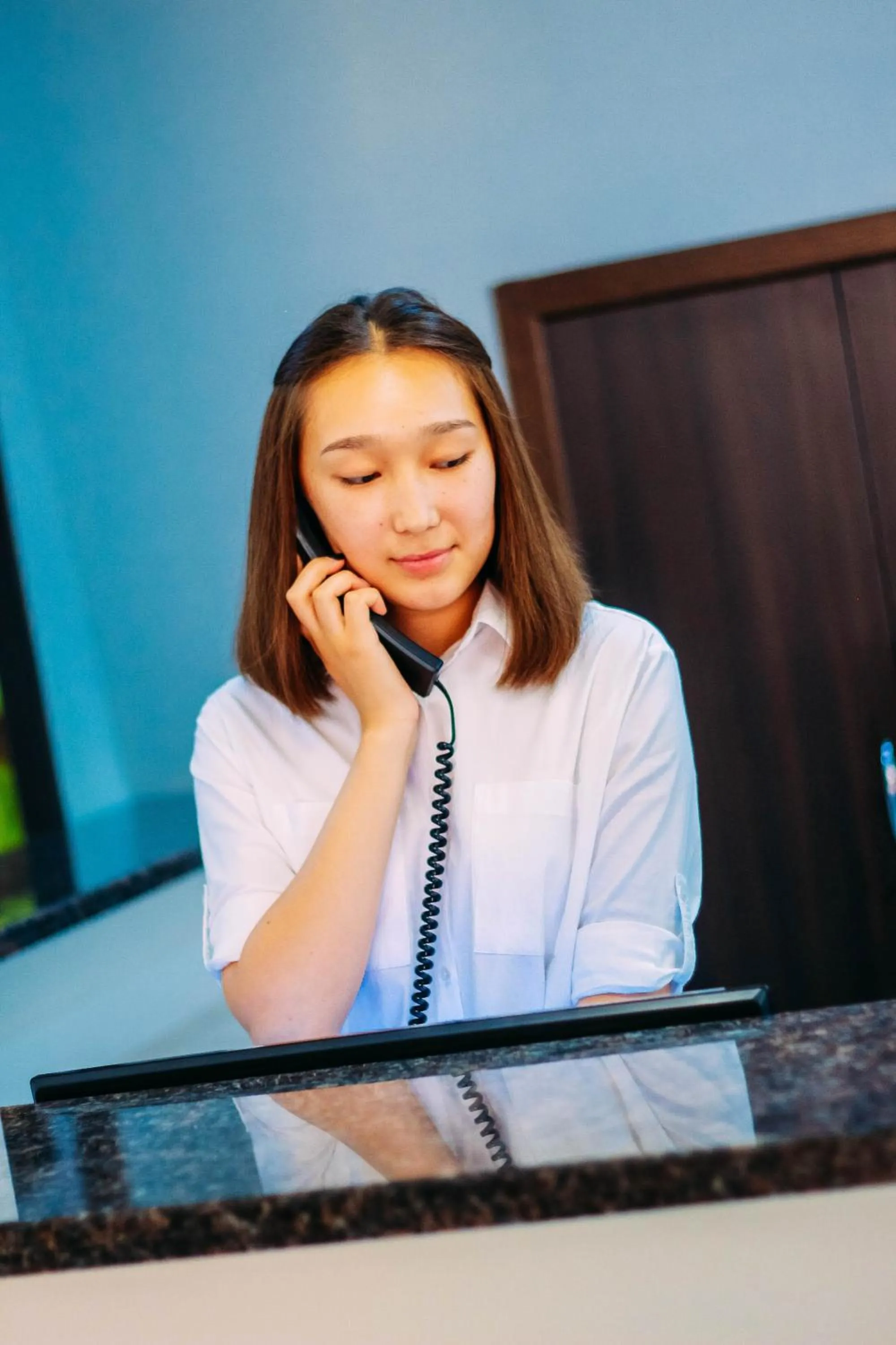Lobby or reception in Osh Grand Hotel Chavo