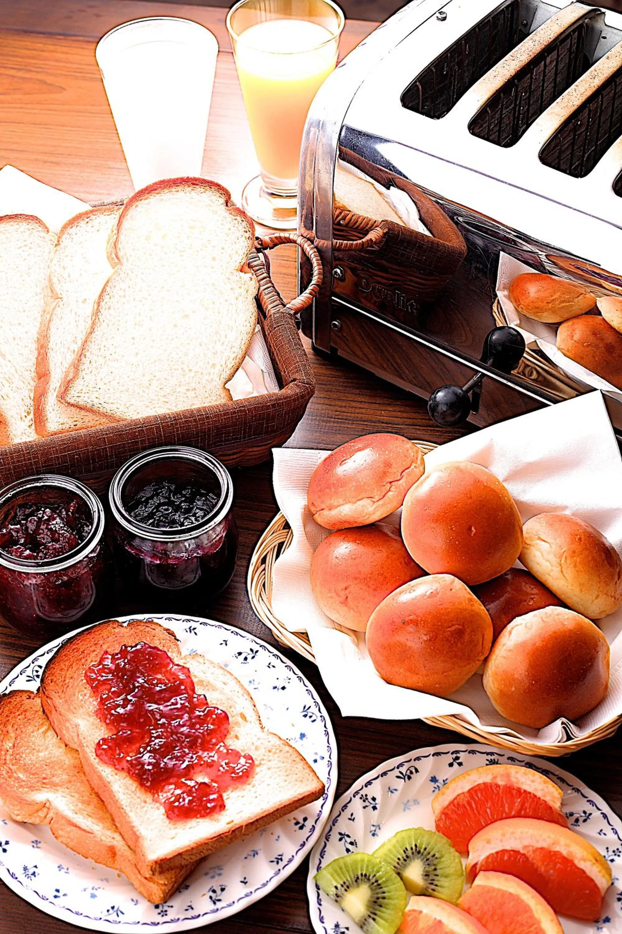 Food close-up in Tsuruya Ryokan