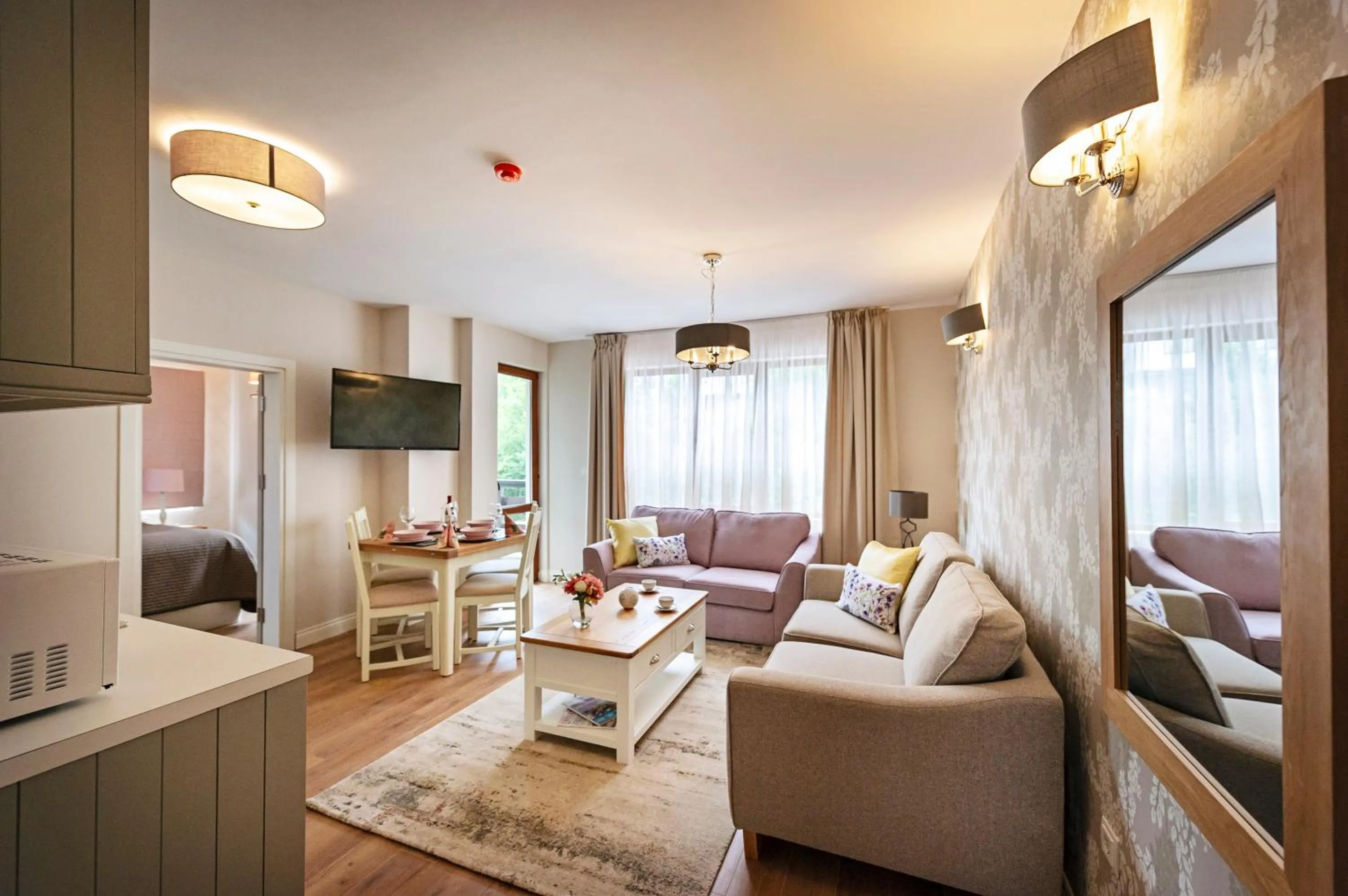 Living room in Predela LUX Aparthotel