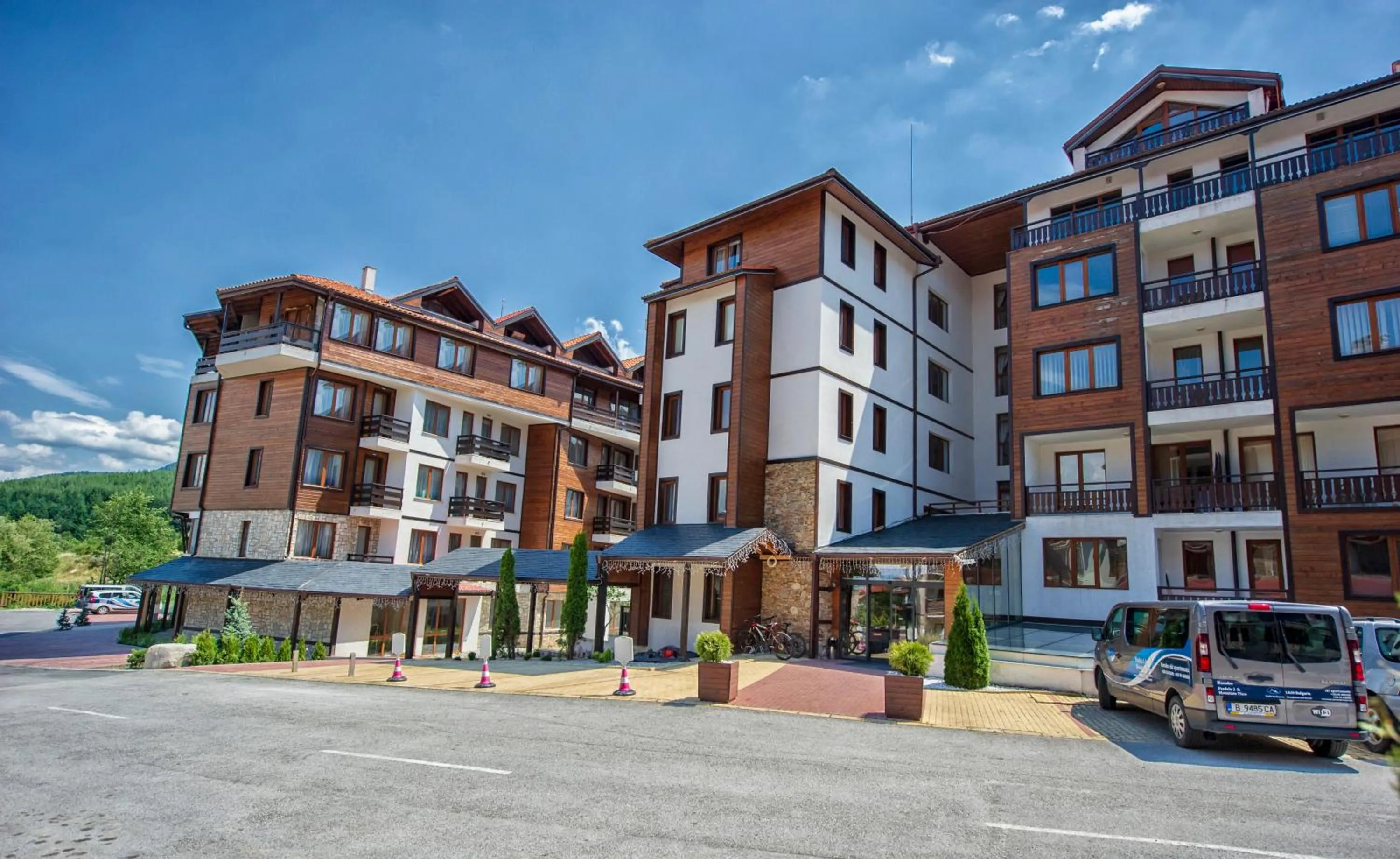 Property building in Predela LUX Aparthotel