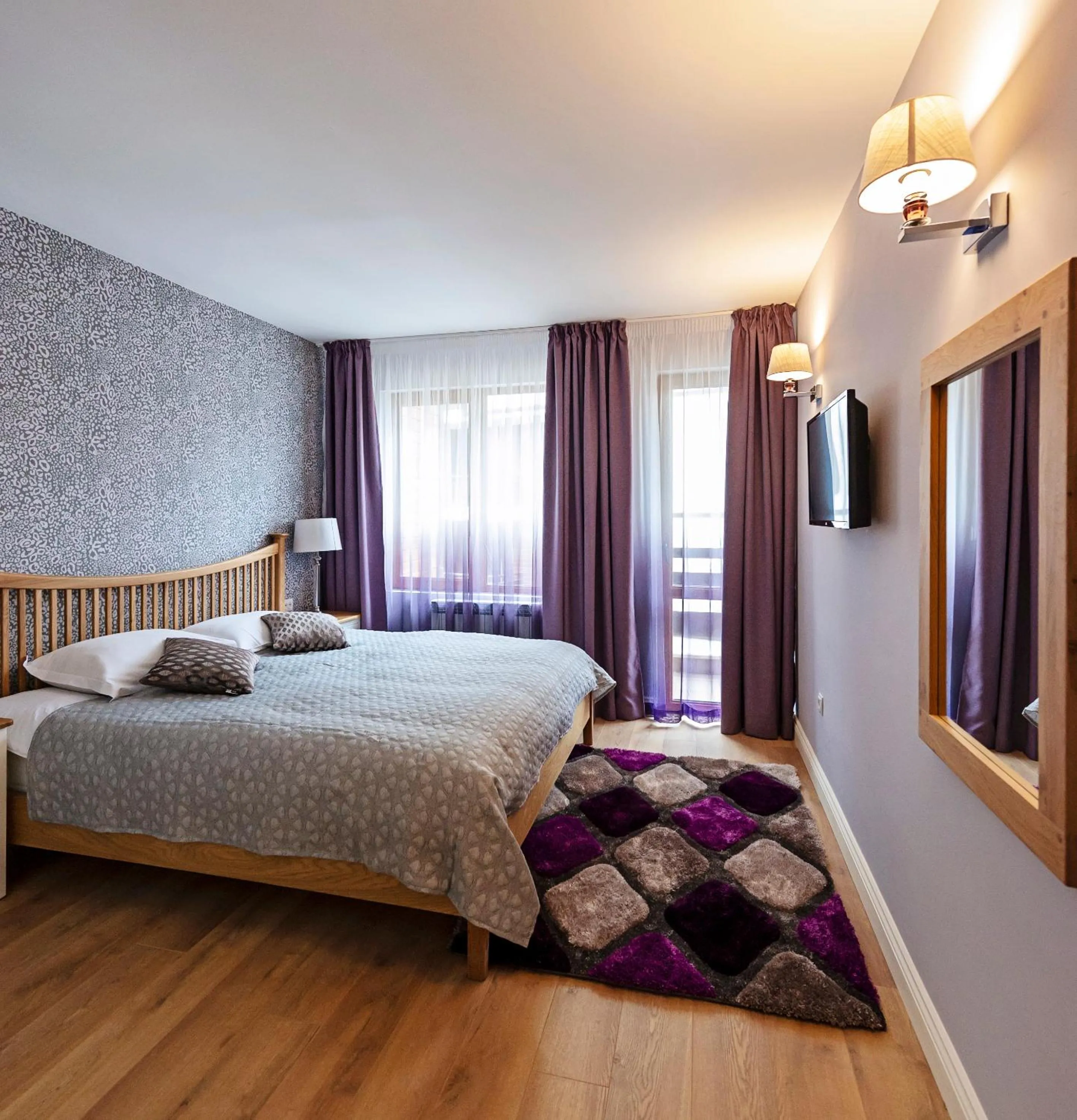 Bed in Predela LUX Aparthotel