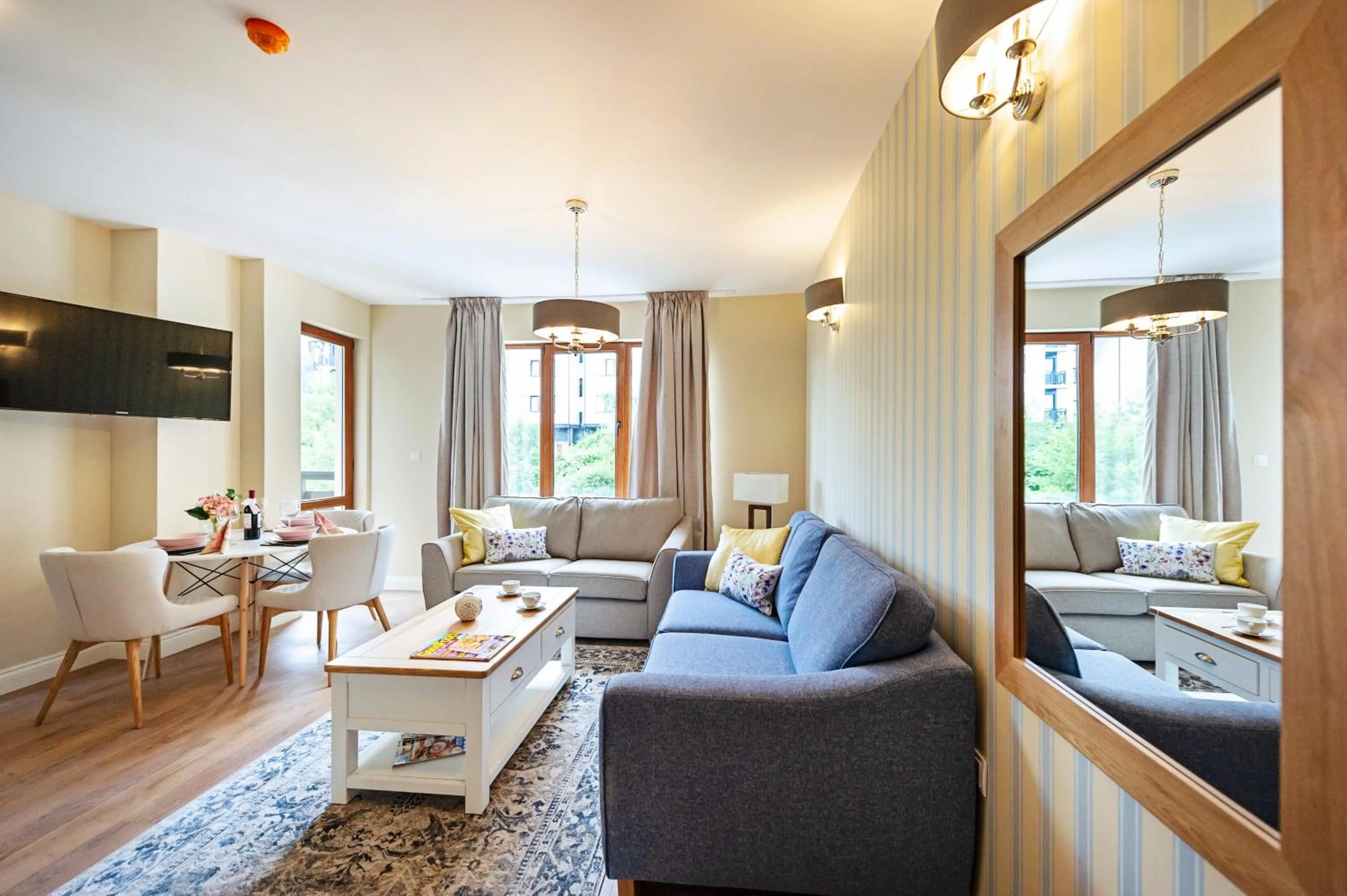 Seating area in Predela LUX Aparthotel