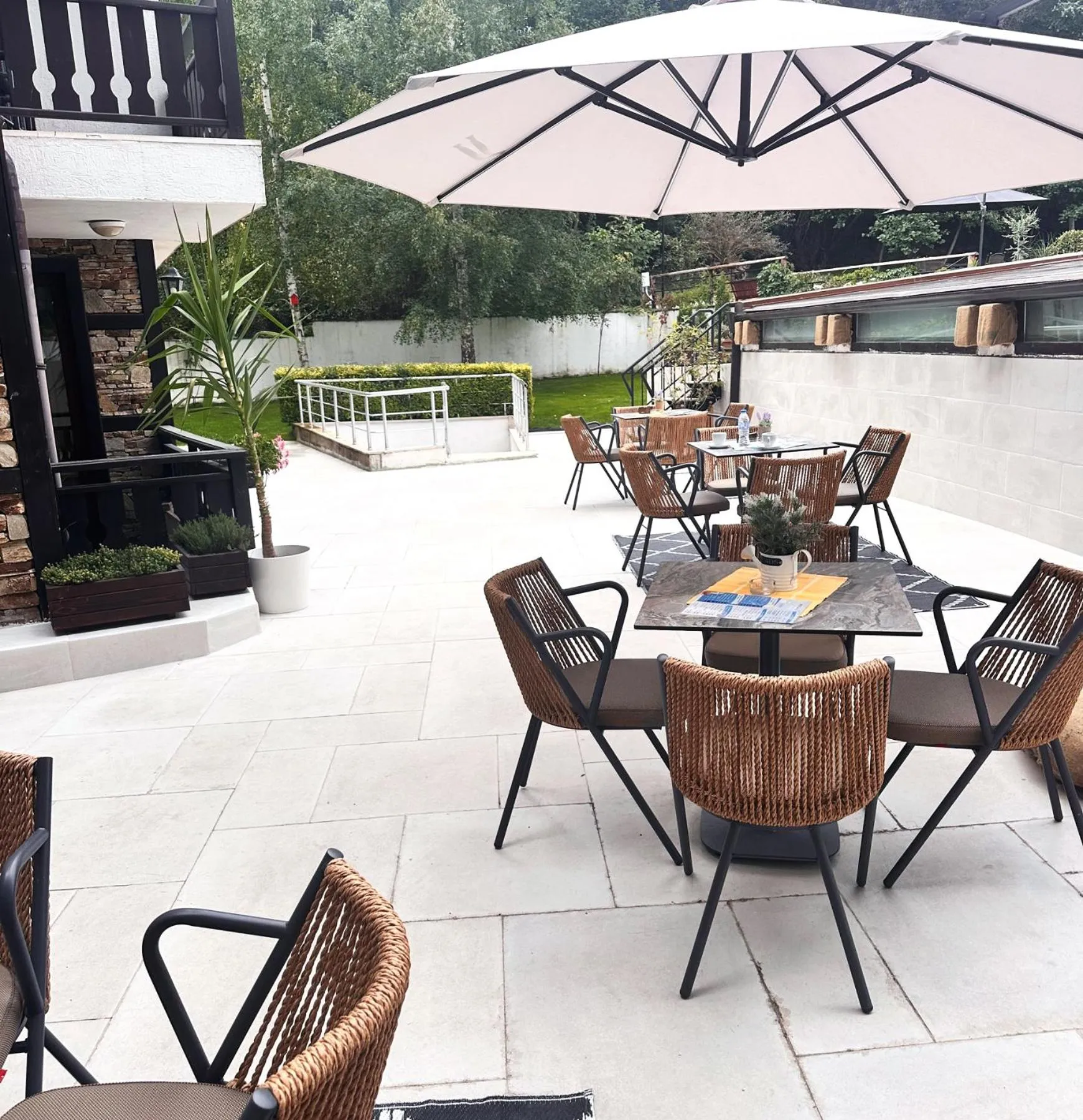 Patio in Predela LUX Aparthotel