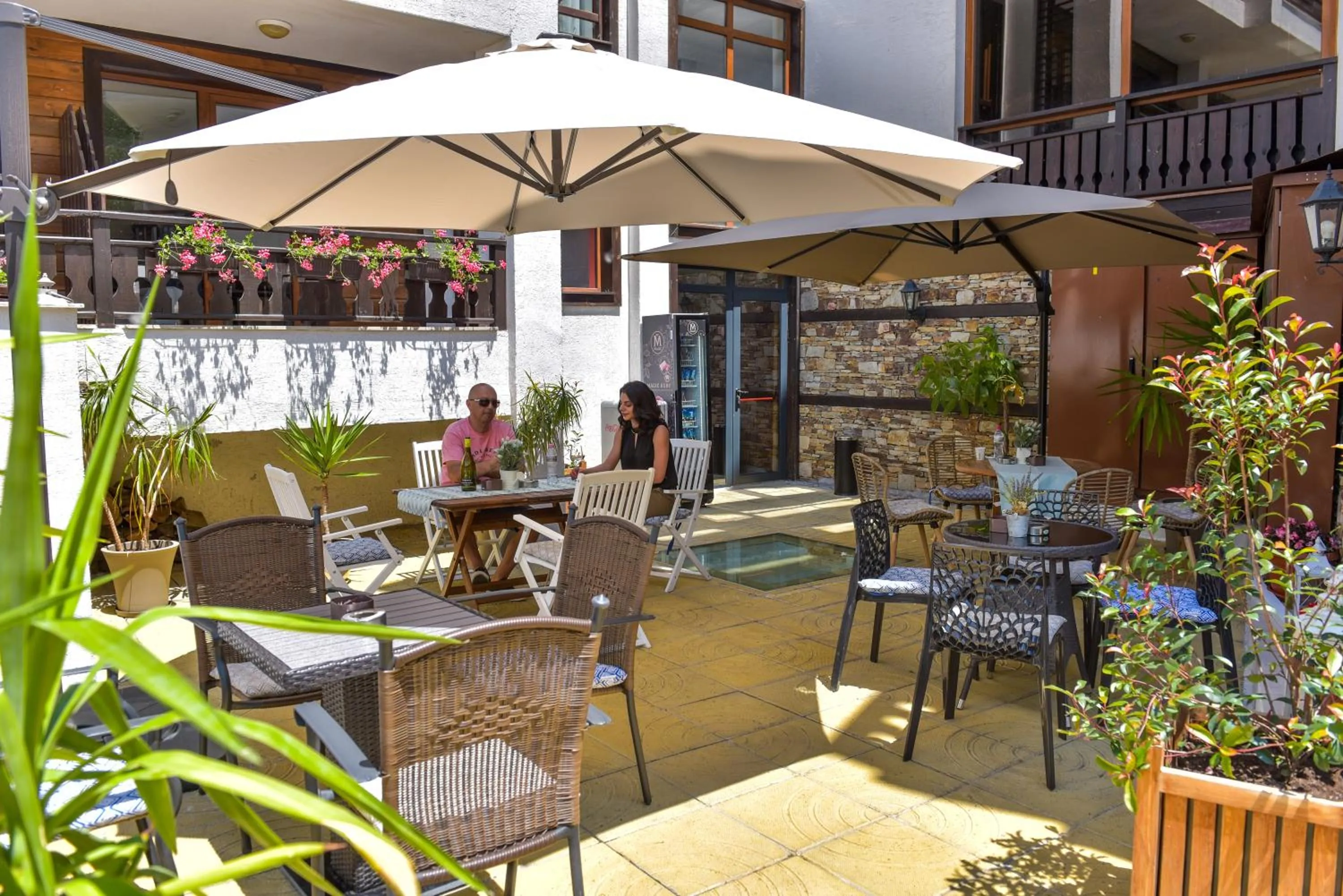 Patio in Predela LUX Aparthotel