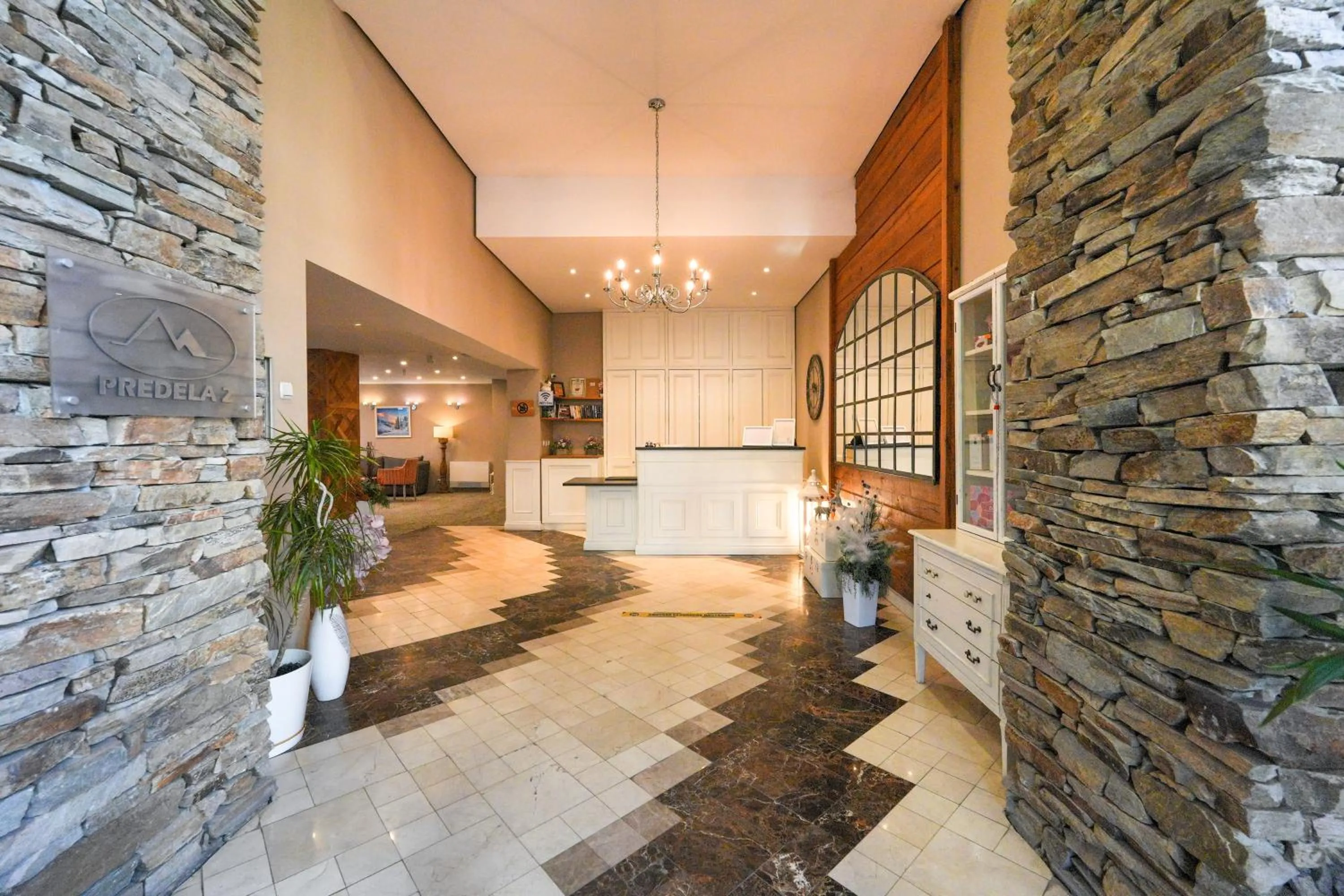 Lobby or reception in Predela LUX Aparthotel