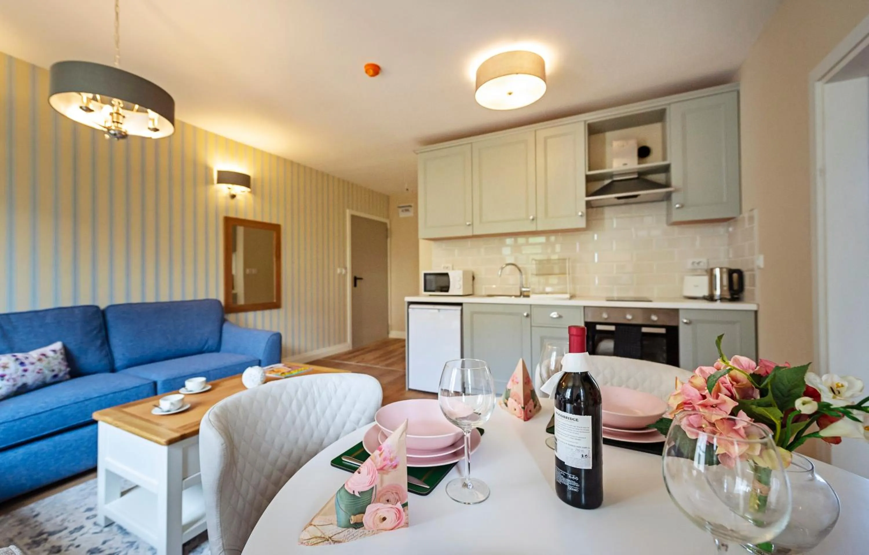 Seating area in Predela LUX Aparthotel