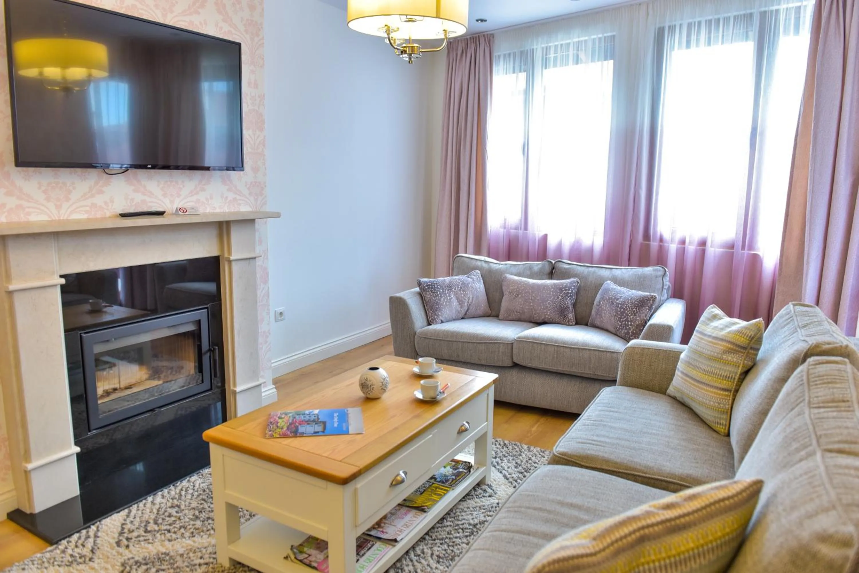 Living room in Predela LUX Aparthotel