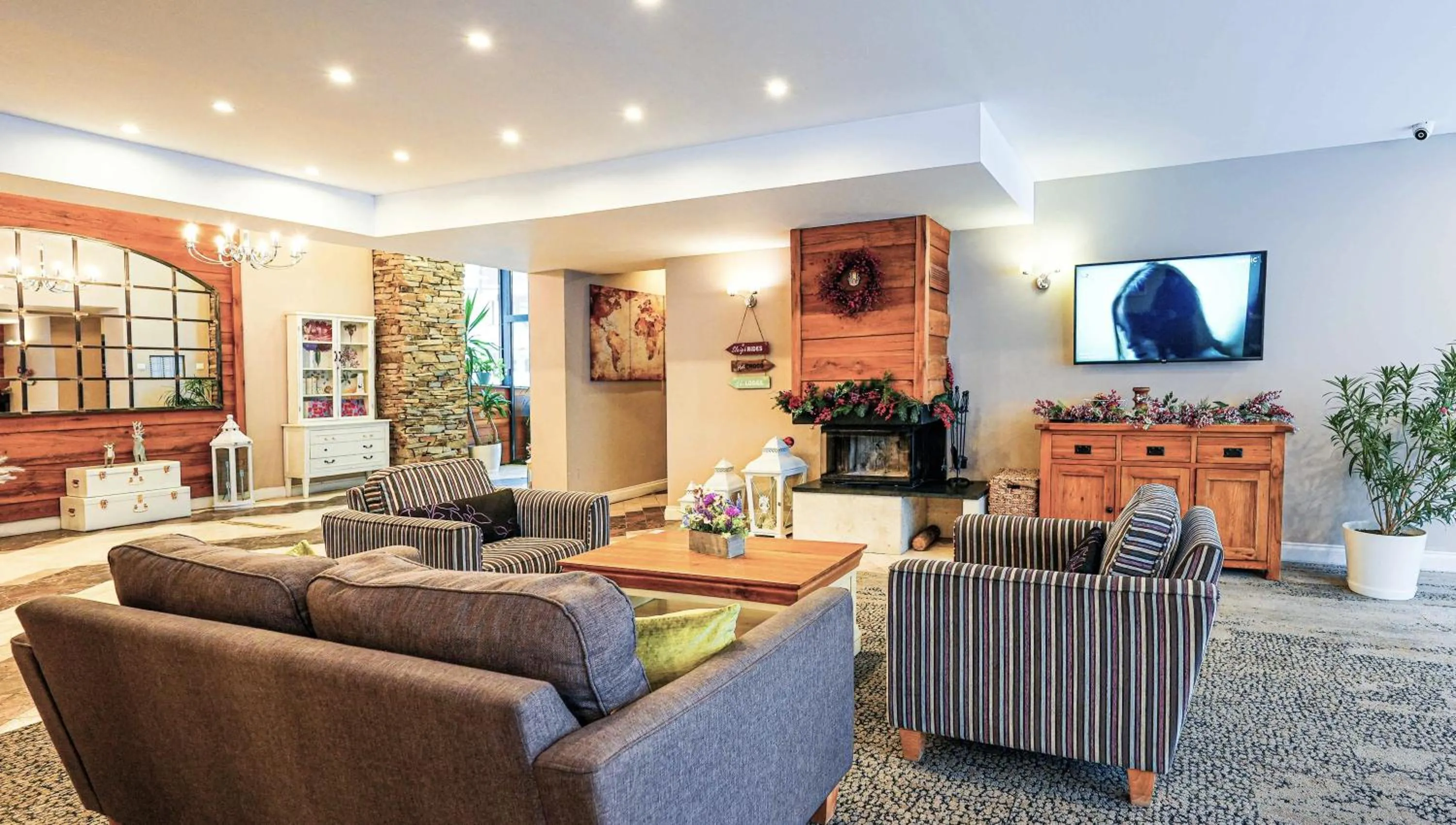 Lobby or reception in Predela LUX Aparthotel