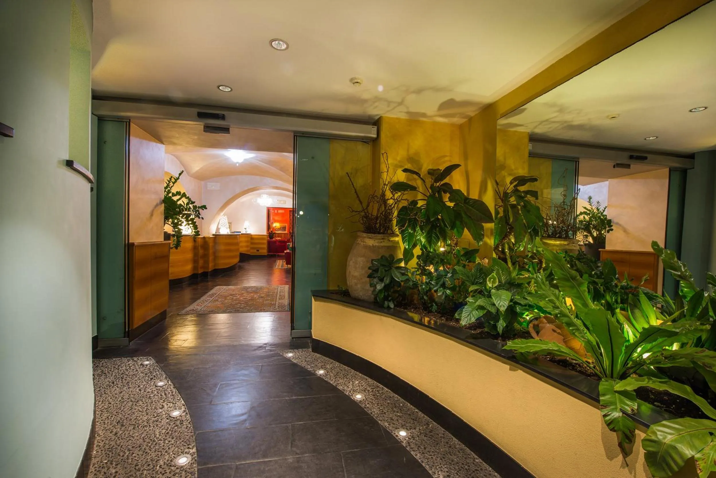 Lobby or reception in Hotel Ligure