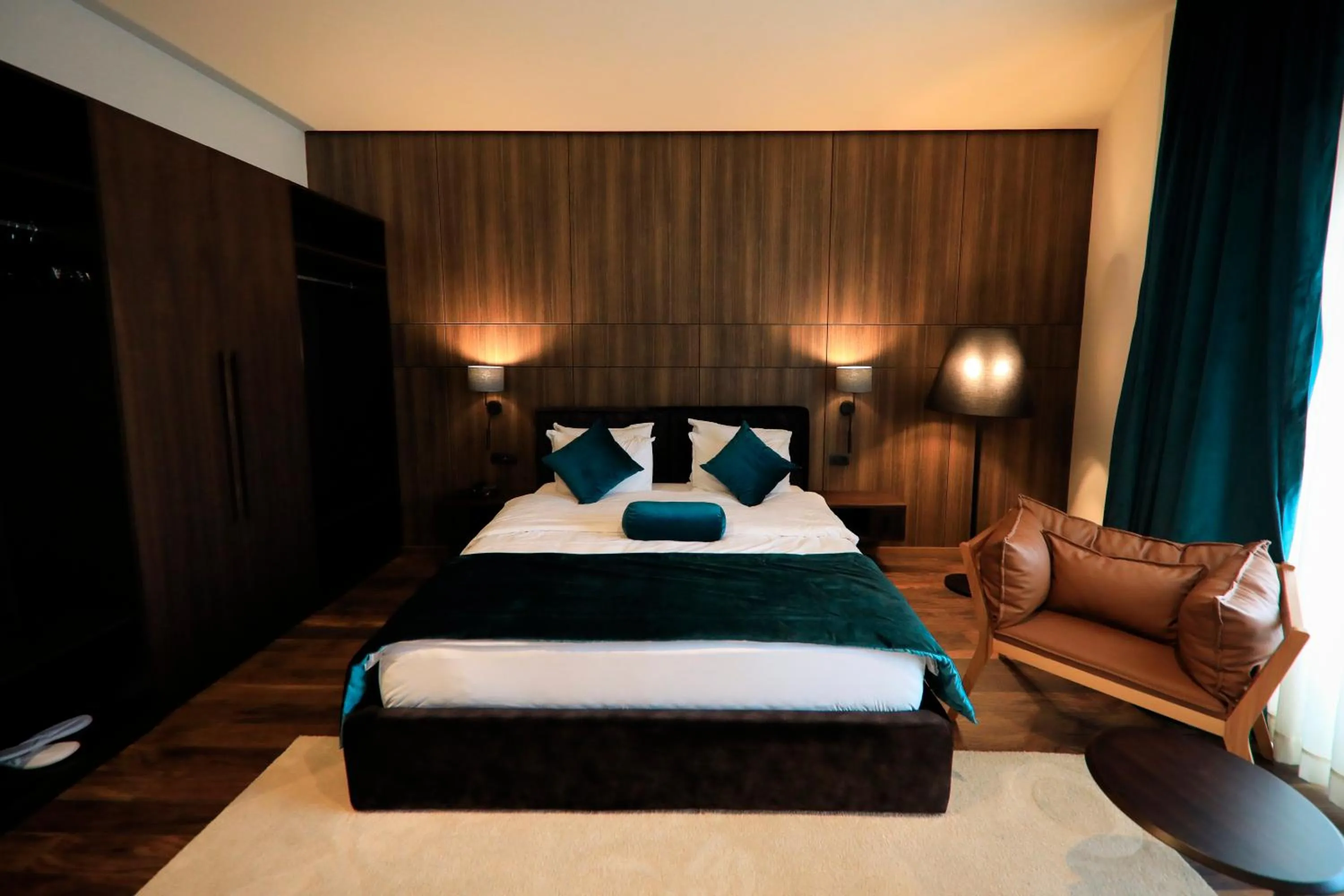 Bed in Premium Park Hotel