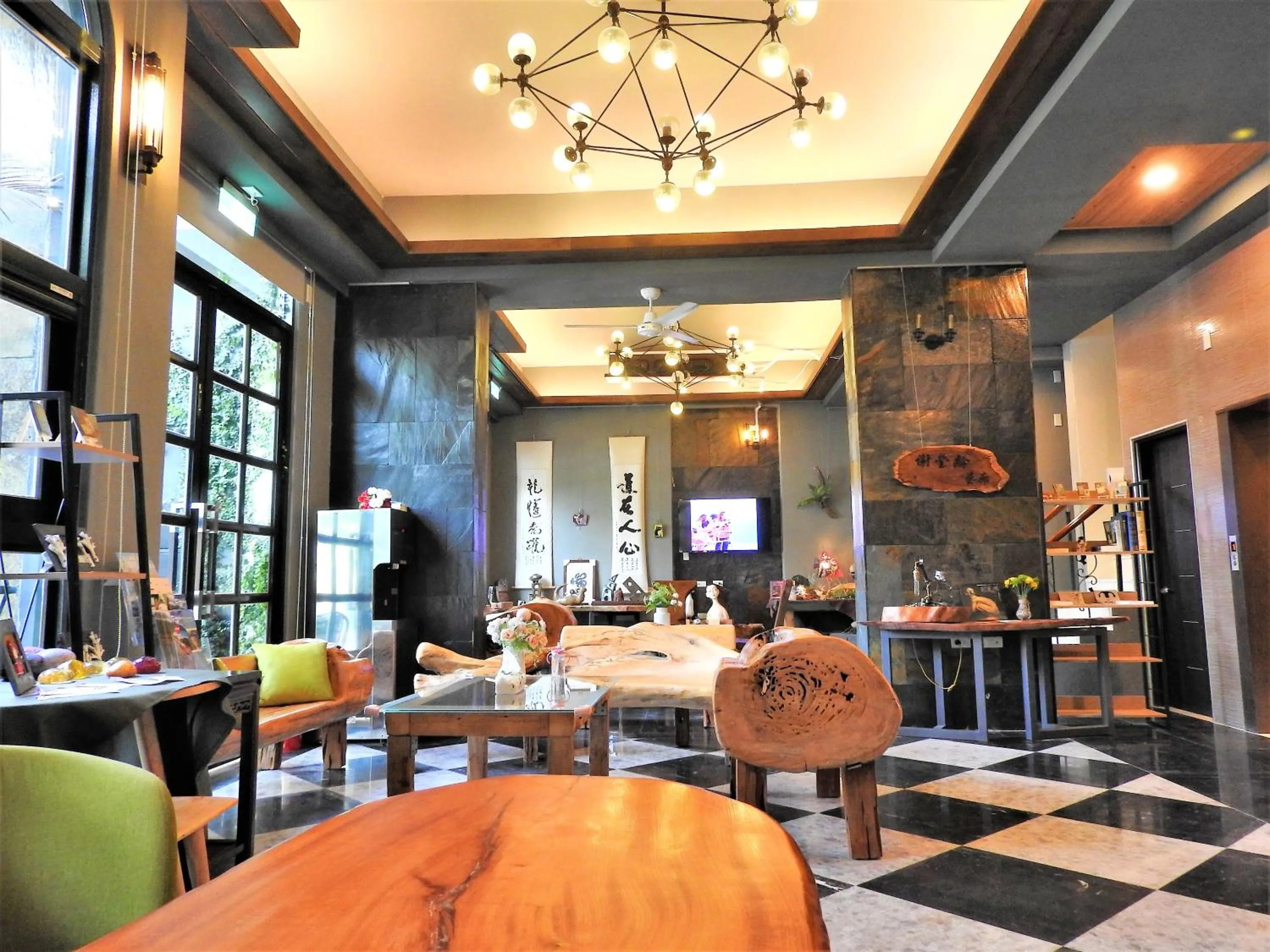 Lobby or reception in Blue Owl-Hualien No 2396-2397-2398-2399