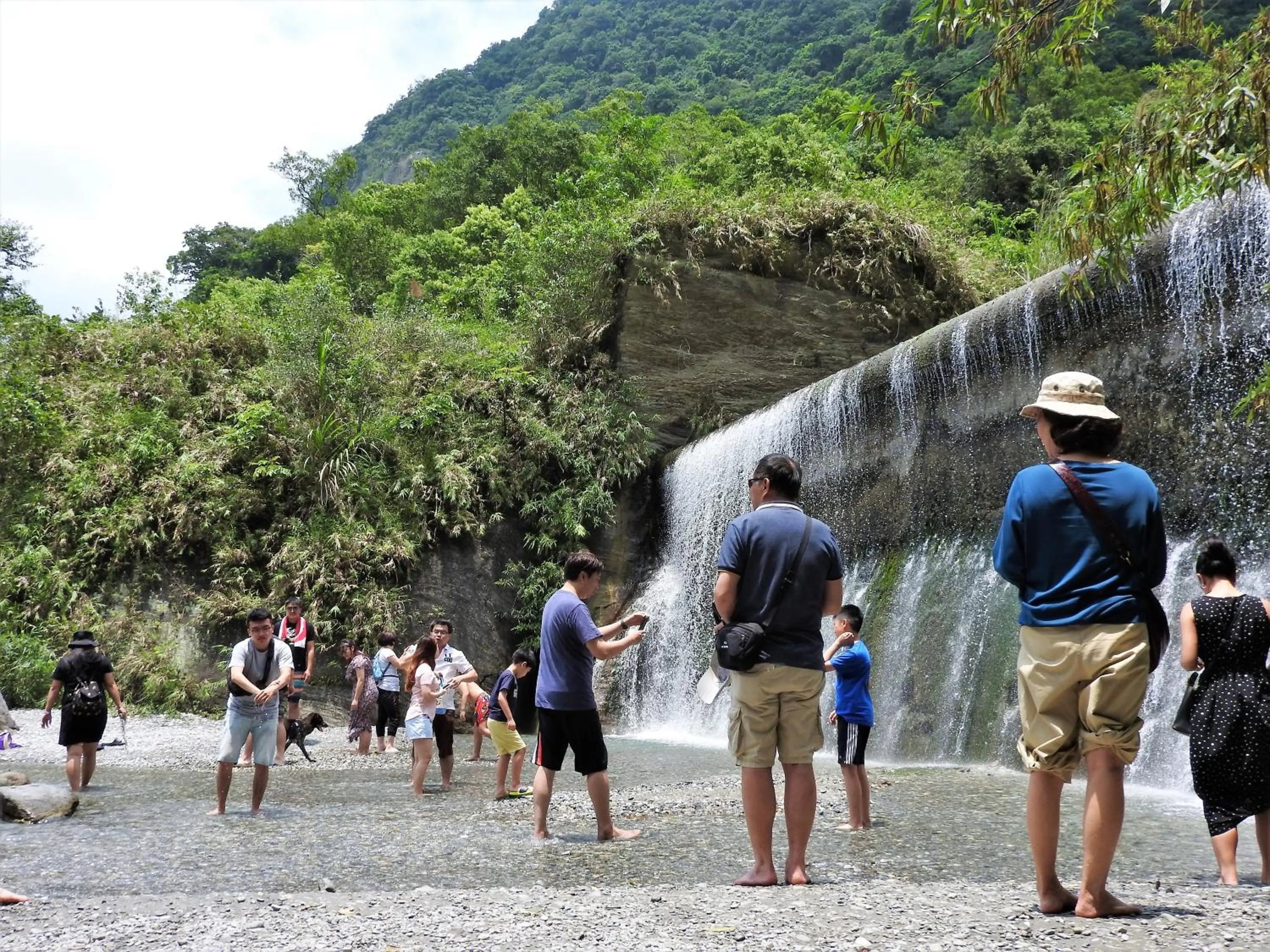 Natural landscape in Blue Owl-Hualien No 2396-2397-2398-2399