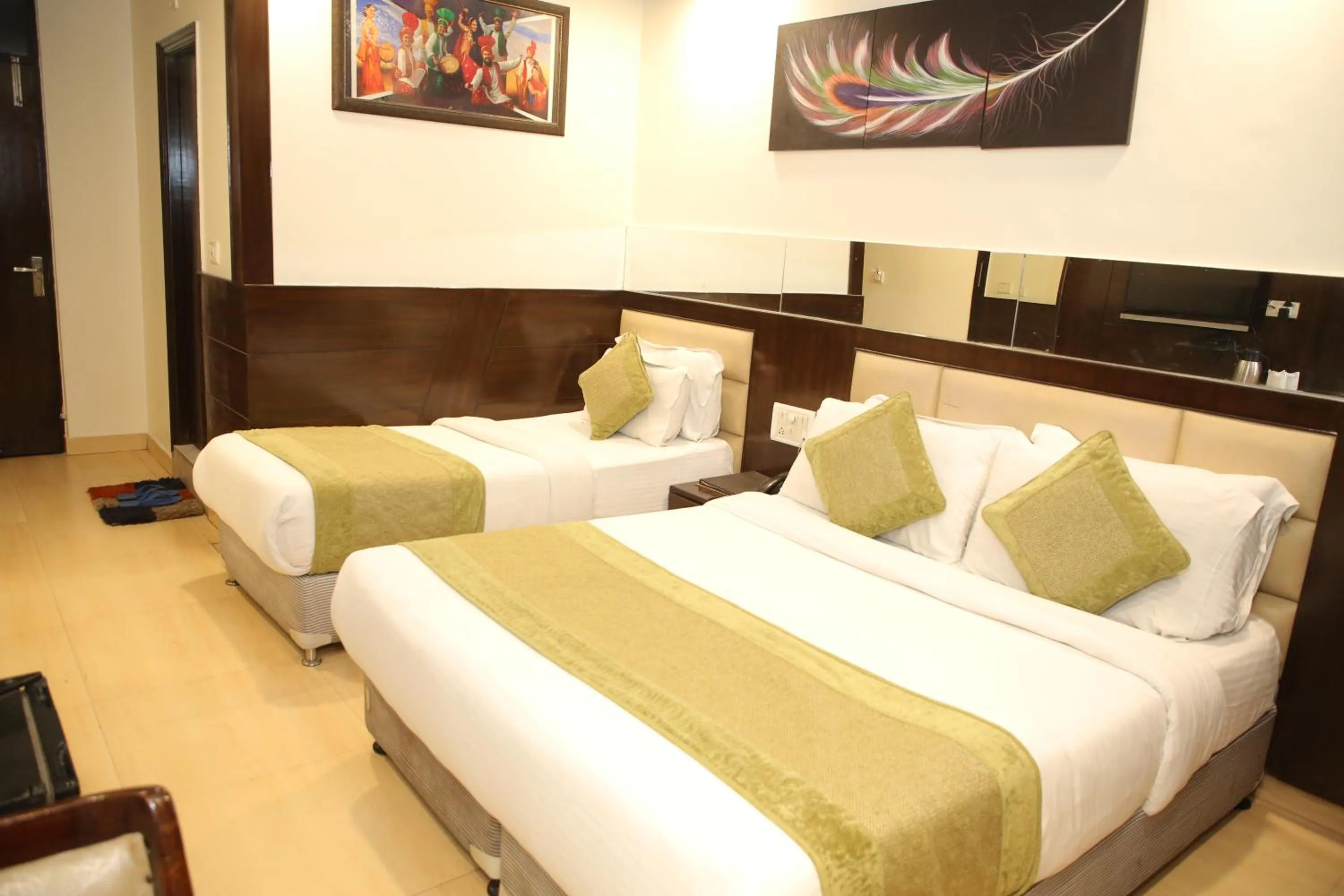 Bed in Hotel Shelton