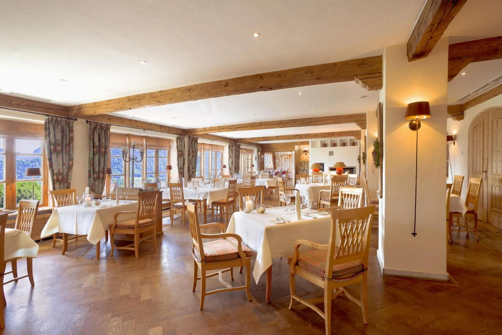 Restaurant/places to eat in Hotel Leeberghof