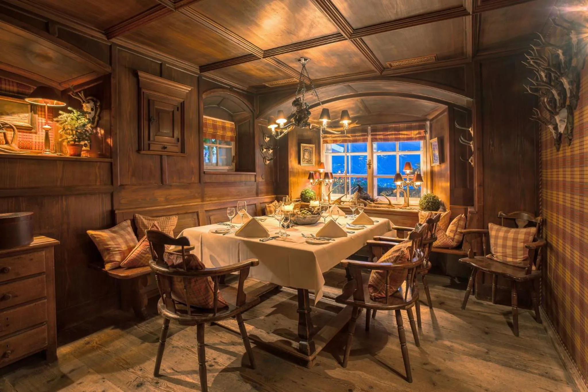 Restaurant/places to eat in Hotel Leeberghof