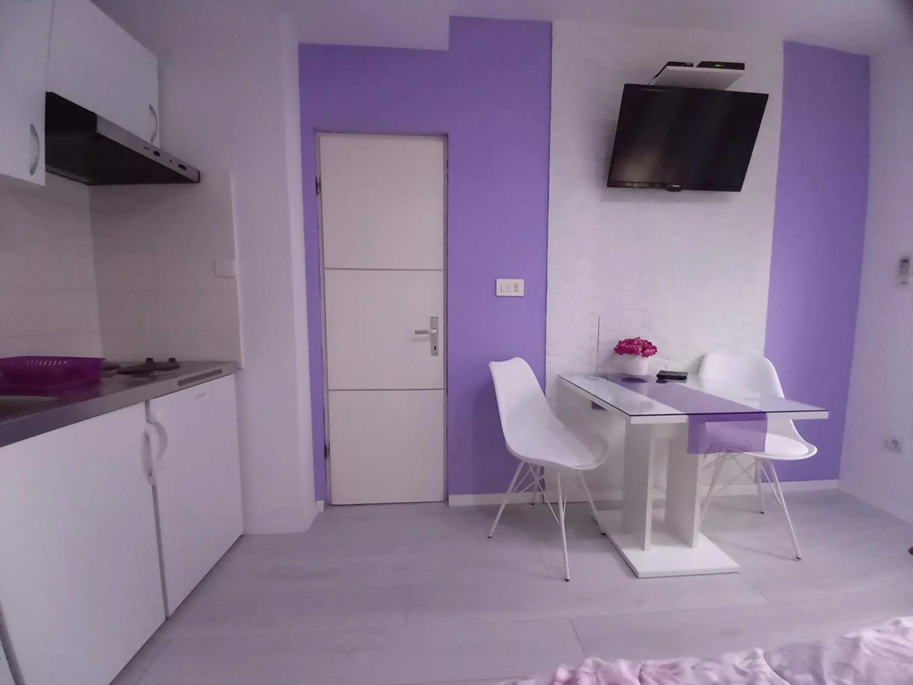 Apartments Benic with a heated pool