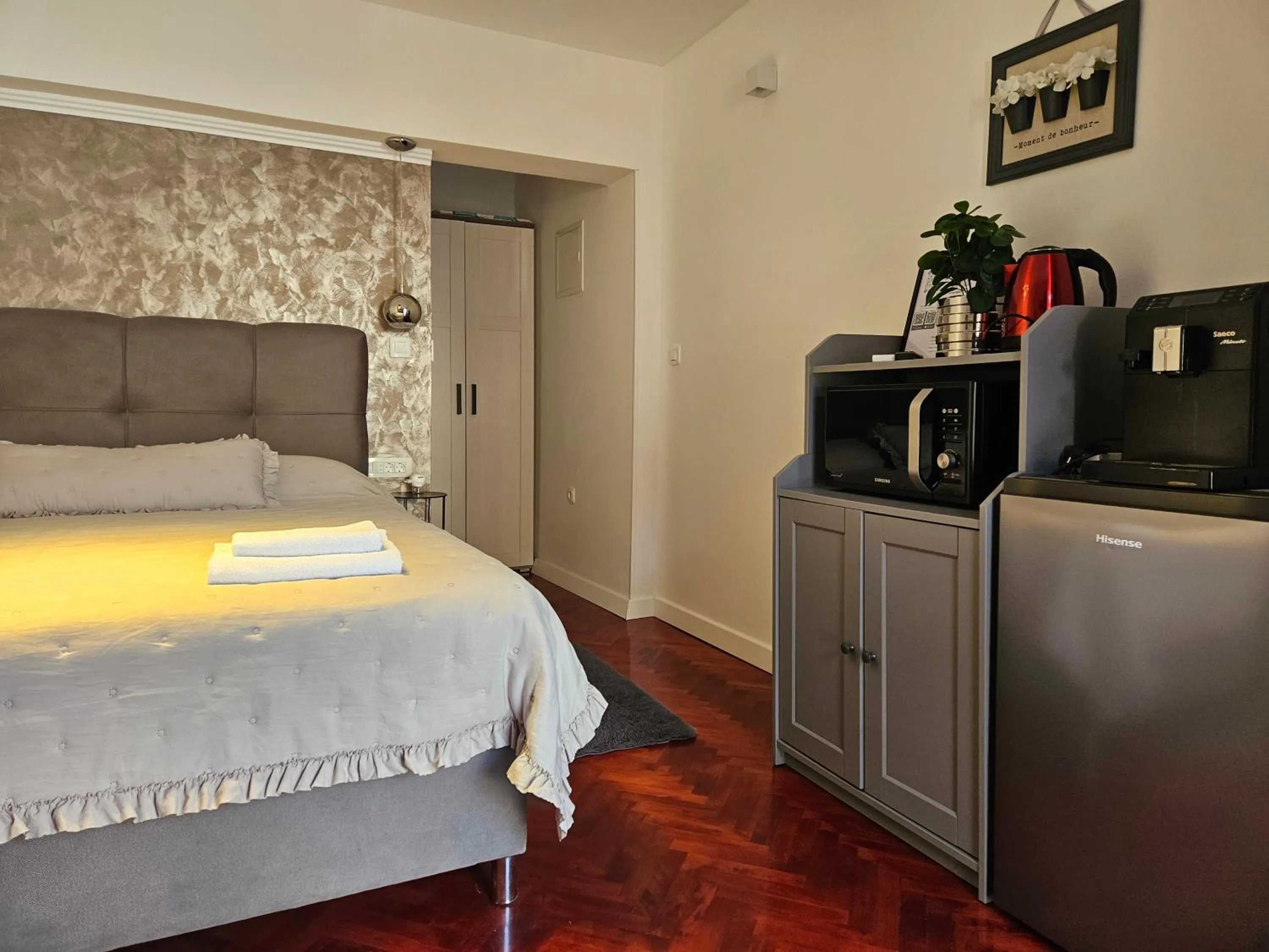 Deluxe Double Room in Apartments Benic with a heated pool