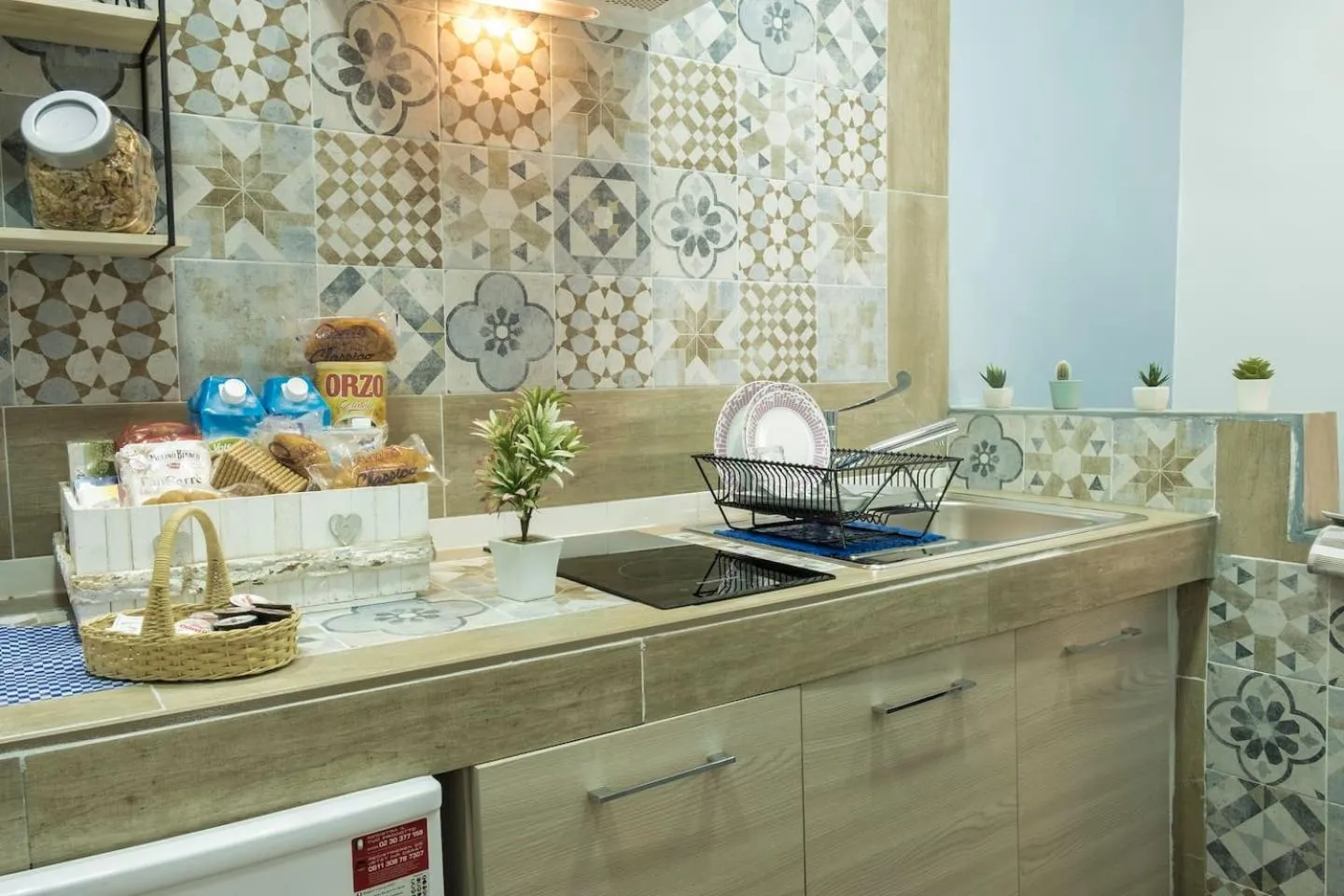 Kitchen or kitchenette in Little House Napoli