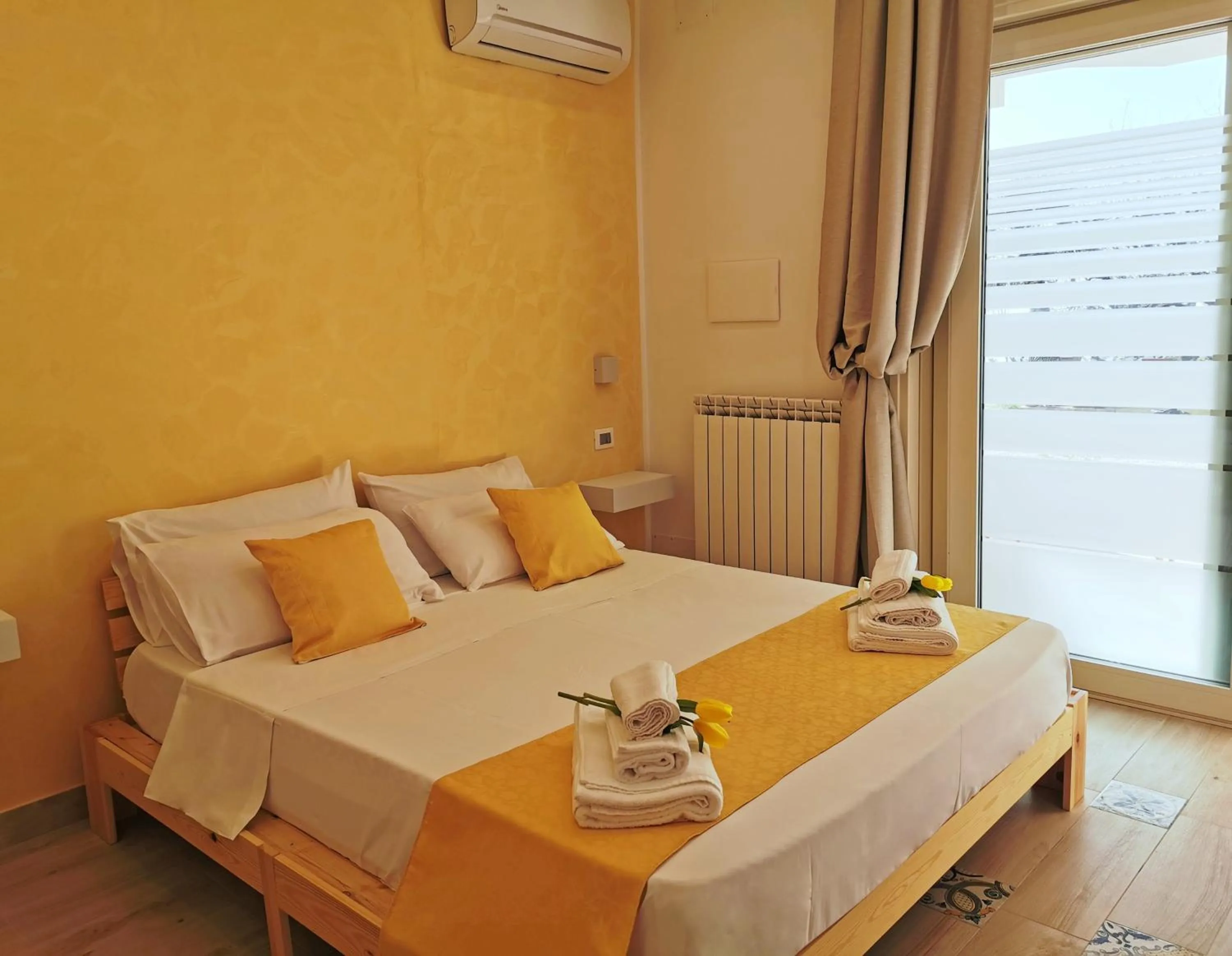 Bed in La Suscella Bed & Breakfast