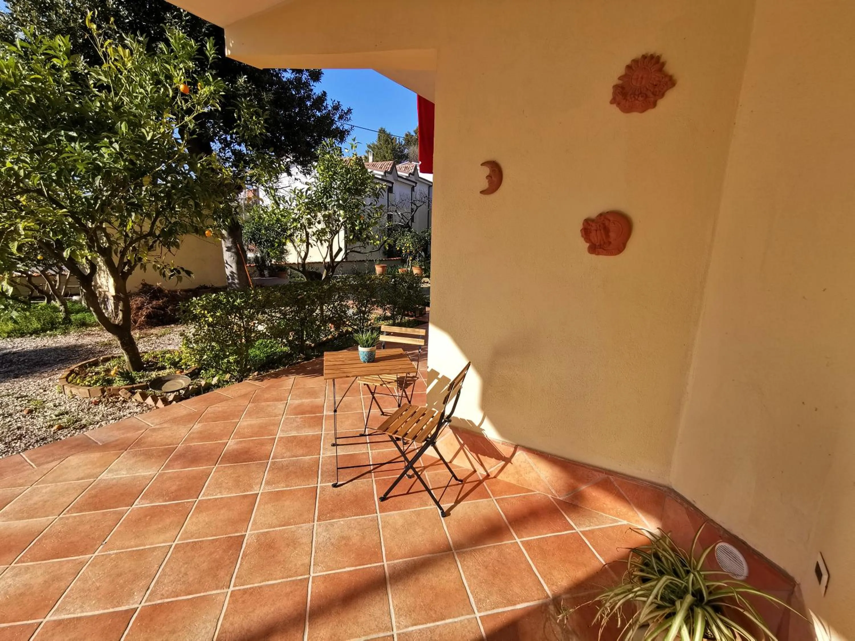 Garden in La Suscella Bed & Breakfast