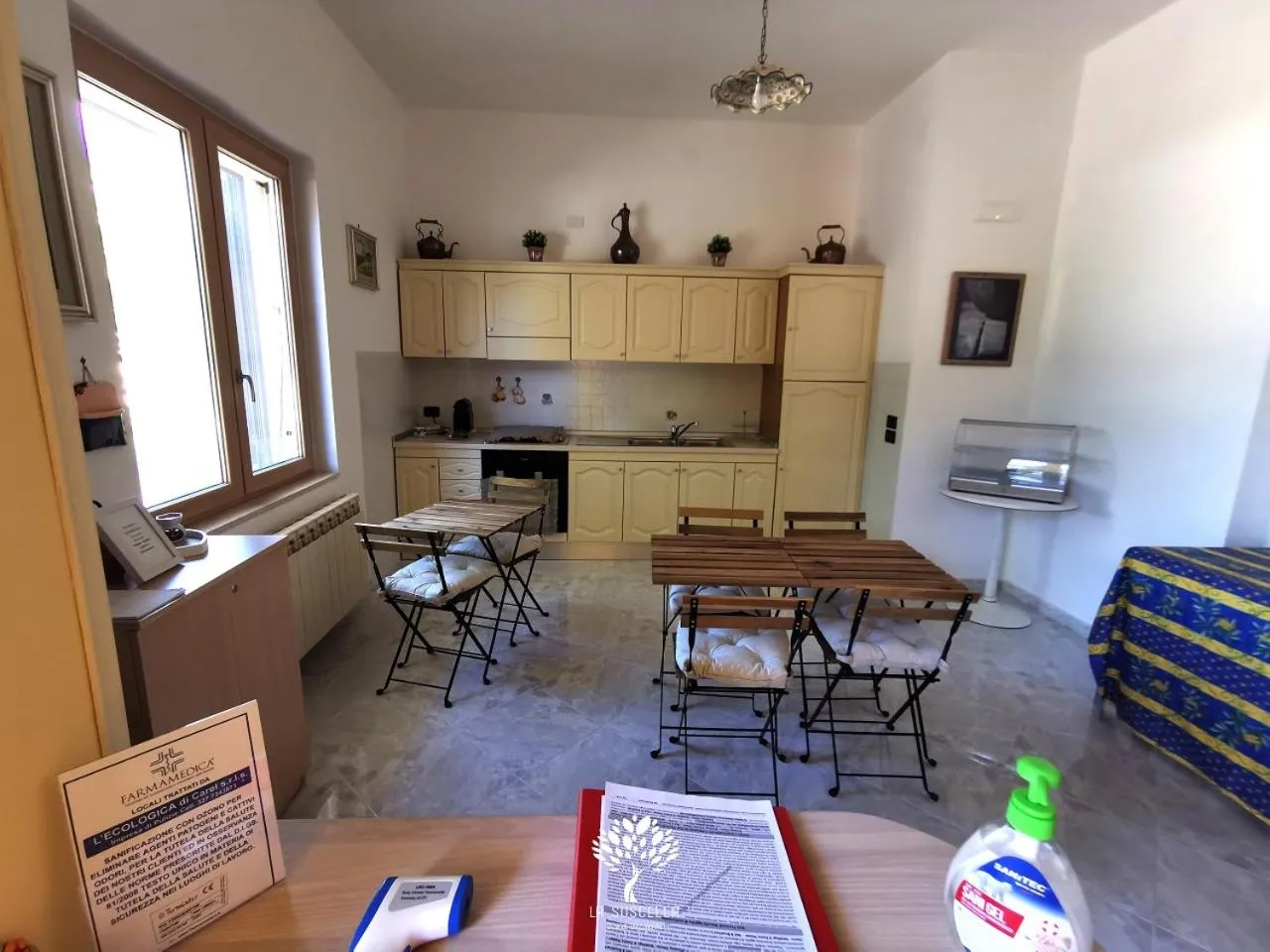 Lobby or reception in La Suscella Bed & Breakfast