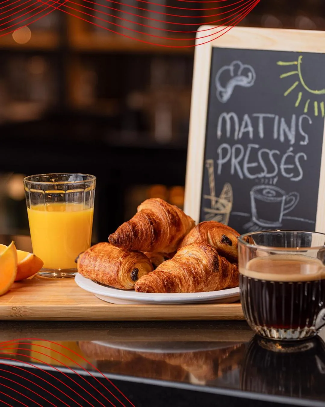 Breakfast in ibis Marseille Centre Euromed