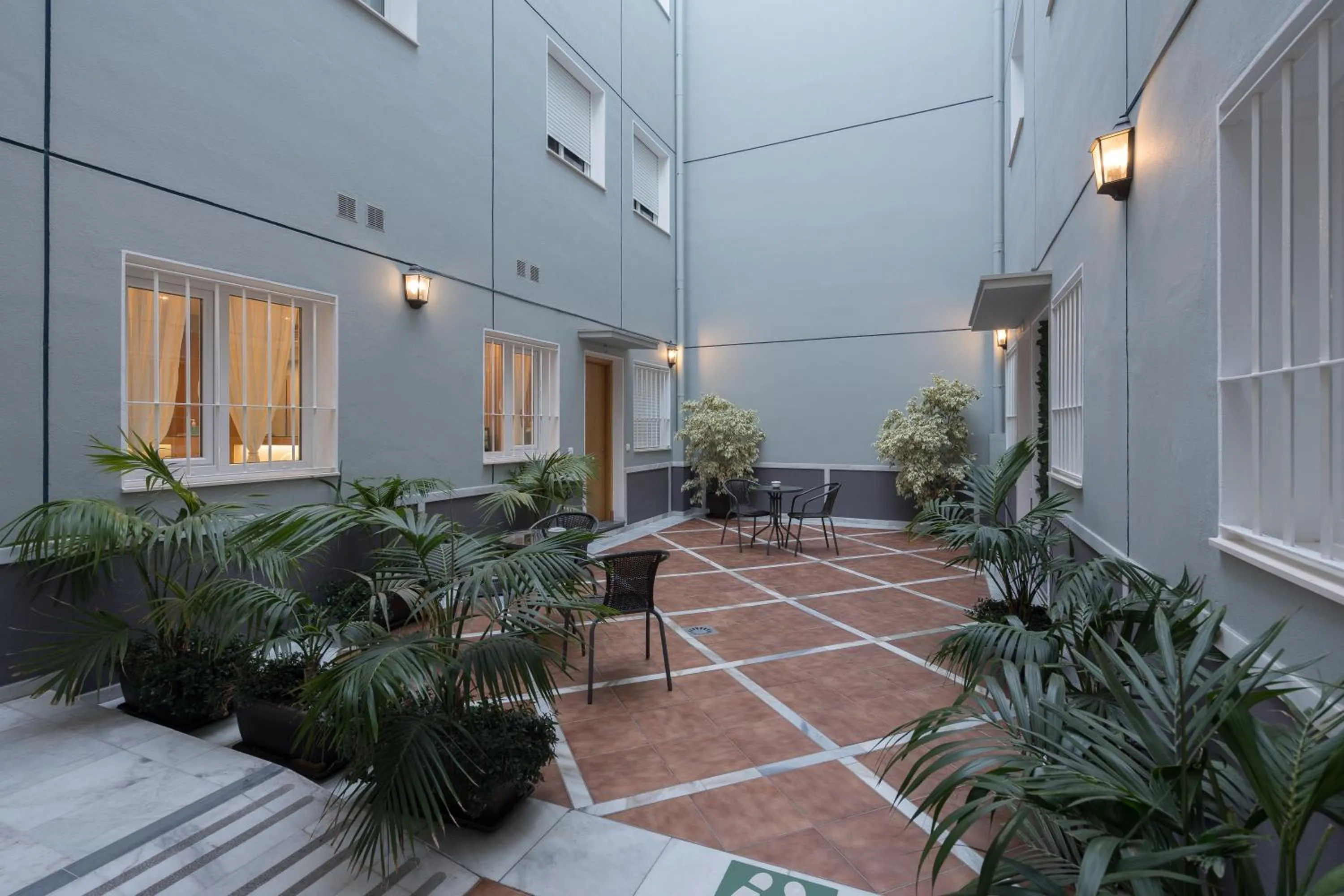 Patio in Plaza de la Luz Cádiz