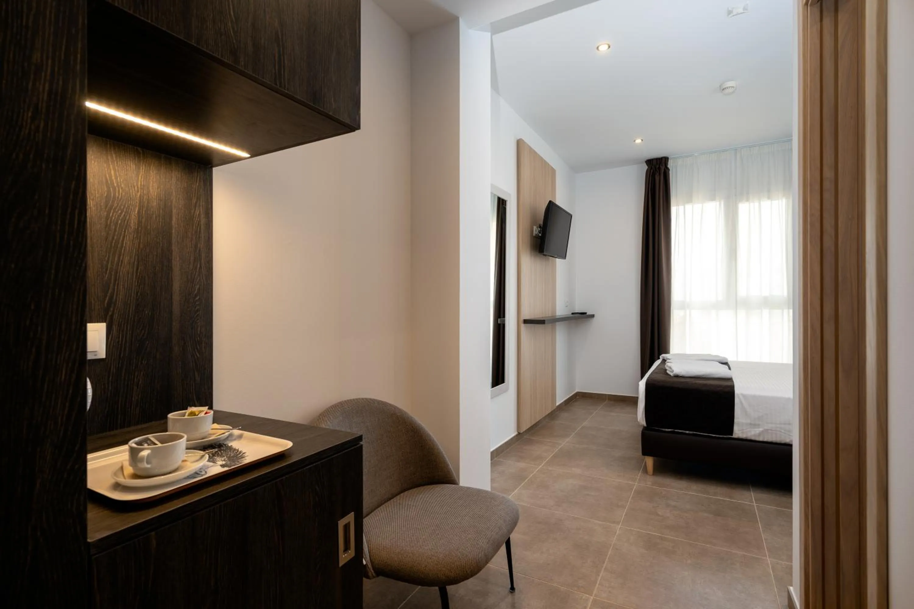 Coffee/tea facilities, Bed in Plaza de la Luz Cádiz