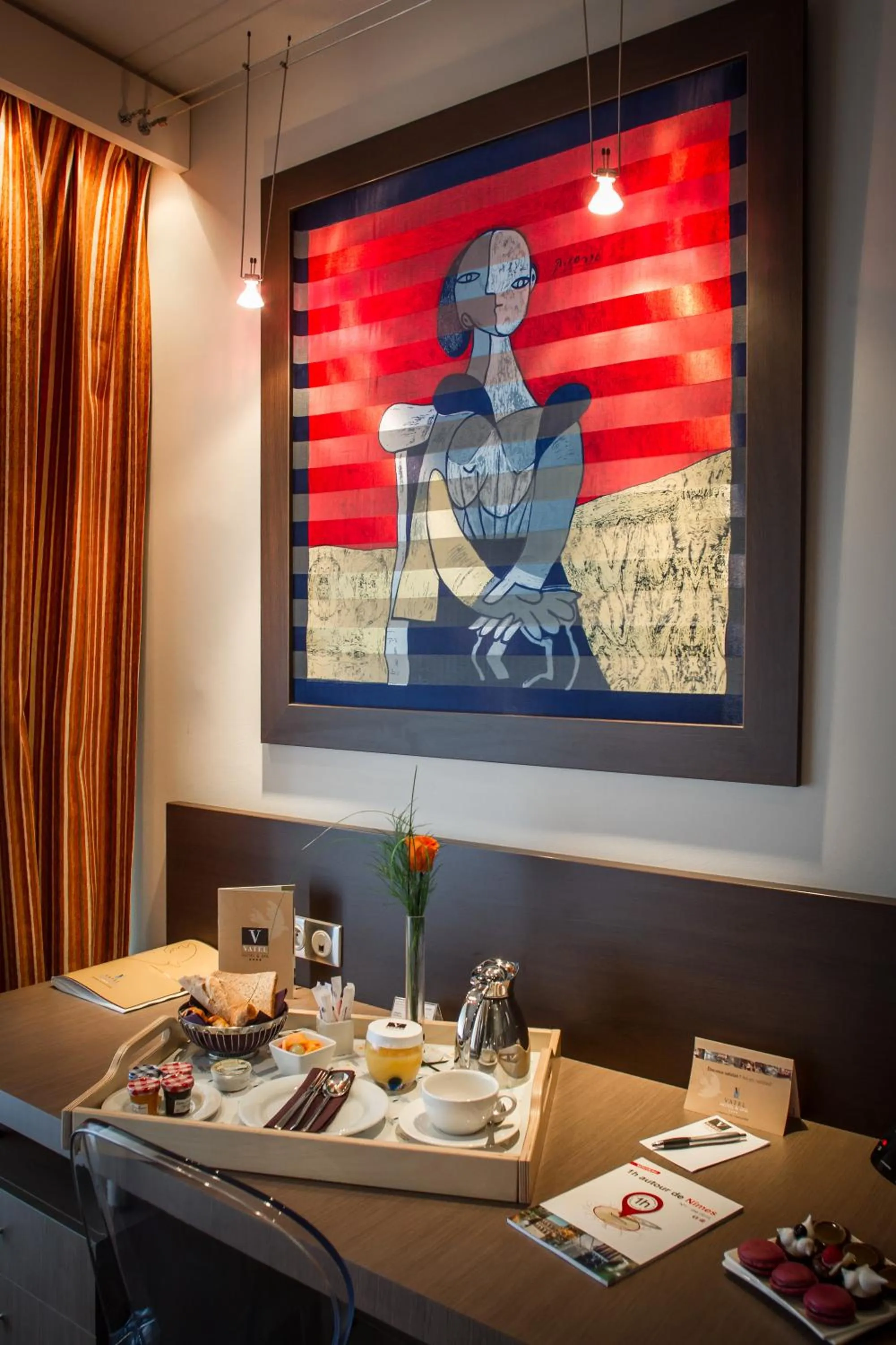 Seating area in Hôtel & Spa Vatel