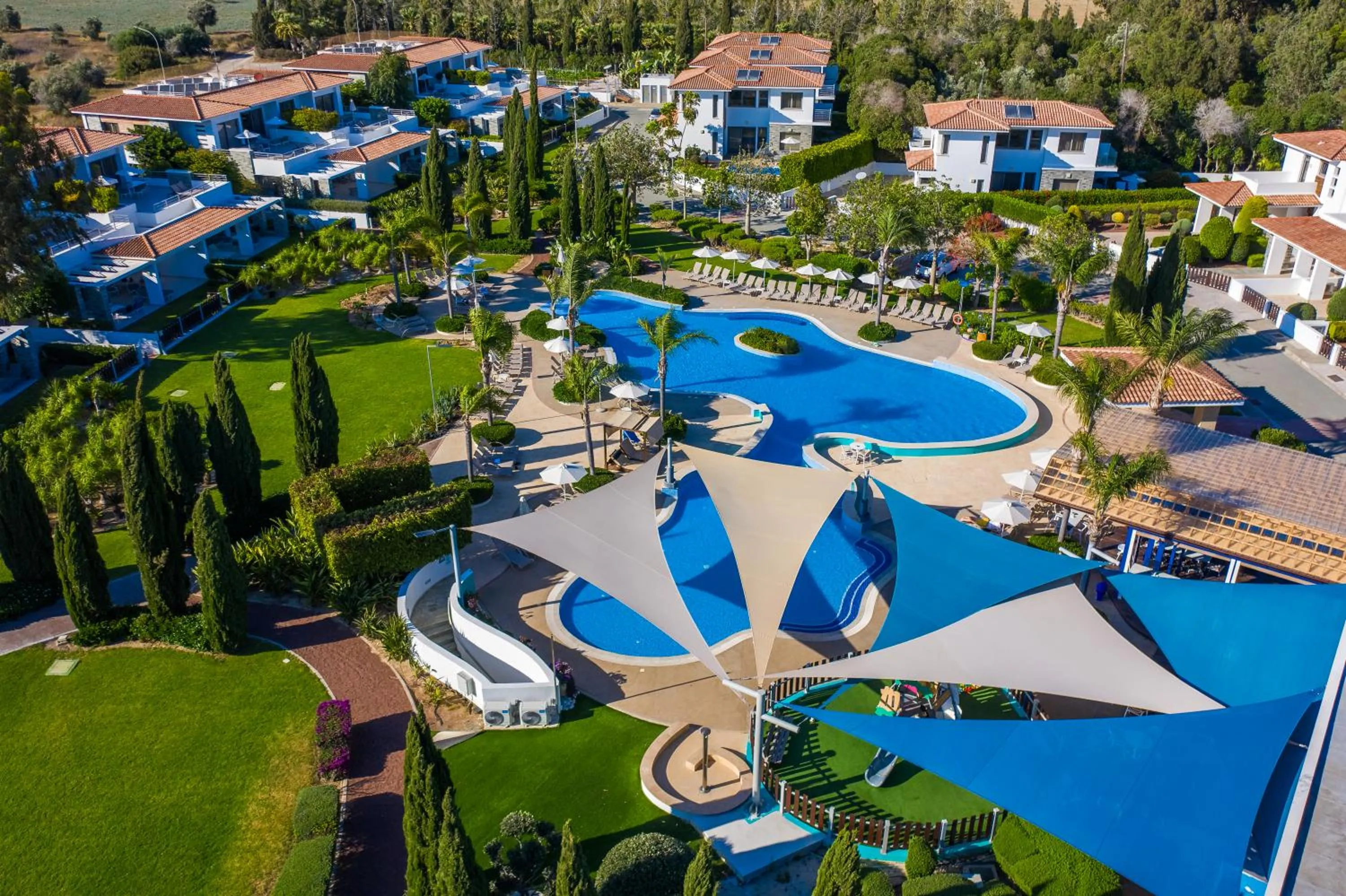 Bird's eye view in Atlantis Gardens