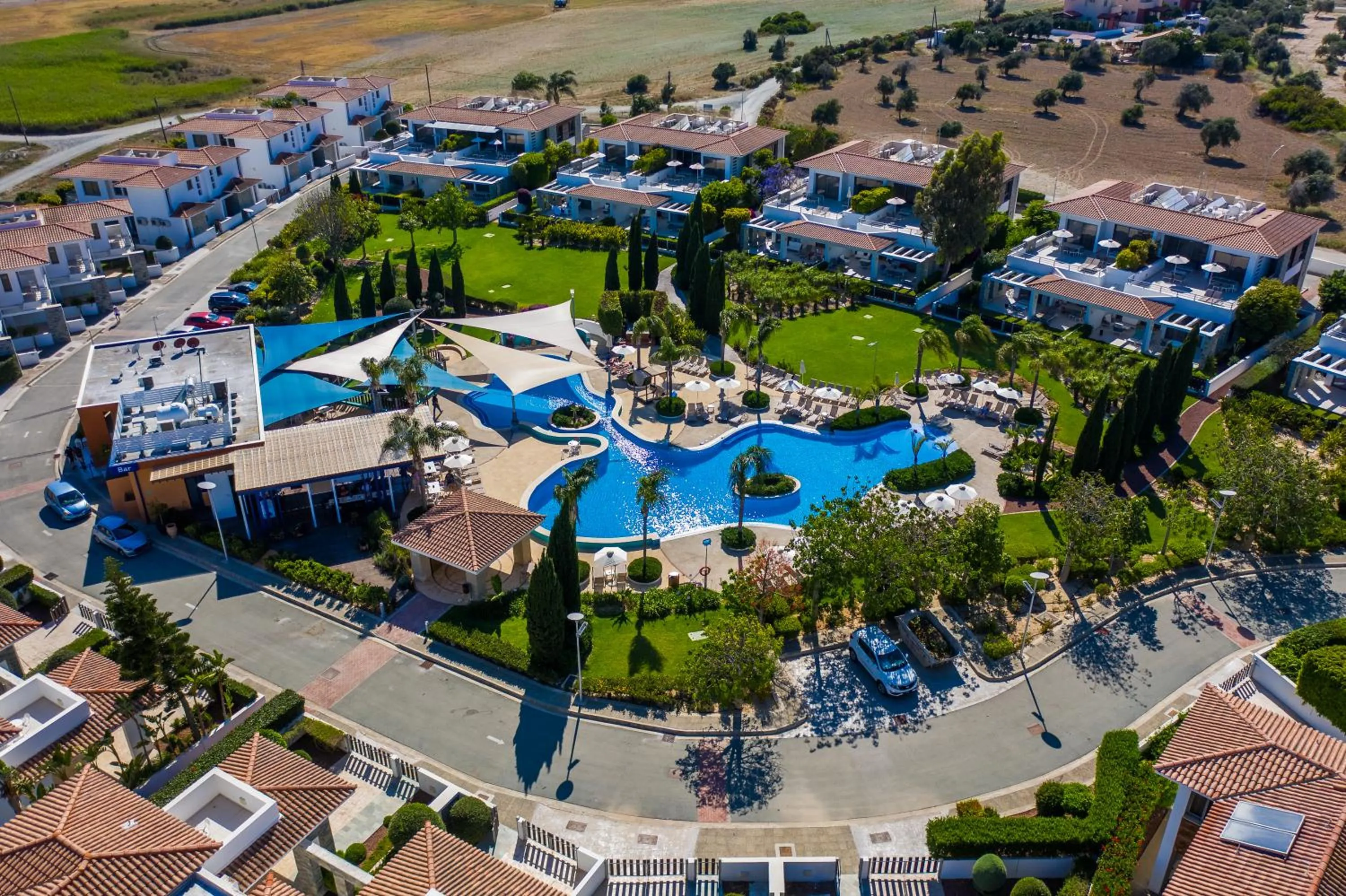 Bird's eye view in Atlantis Gardens