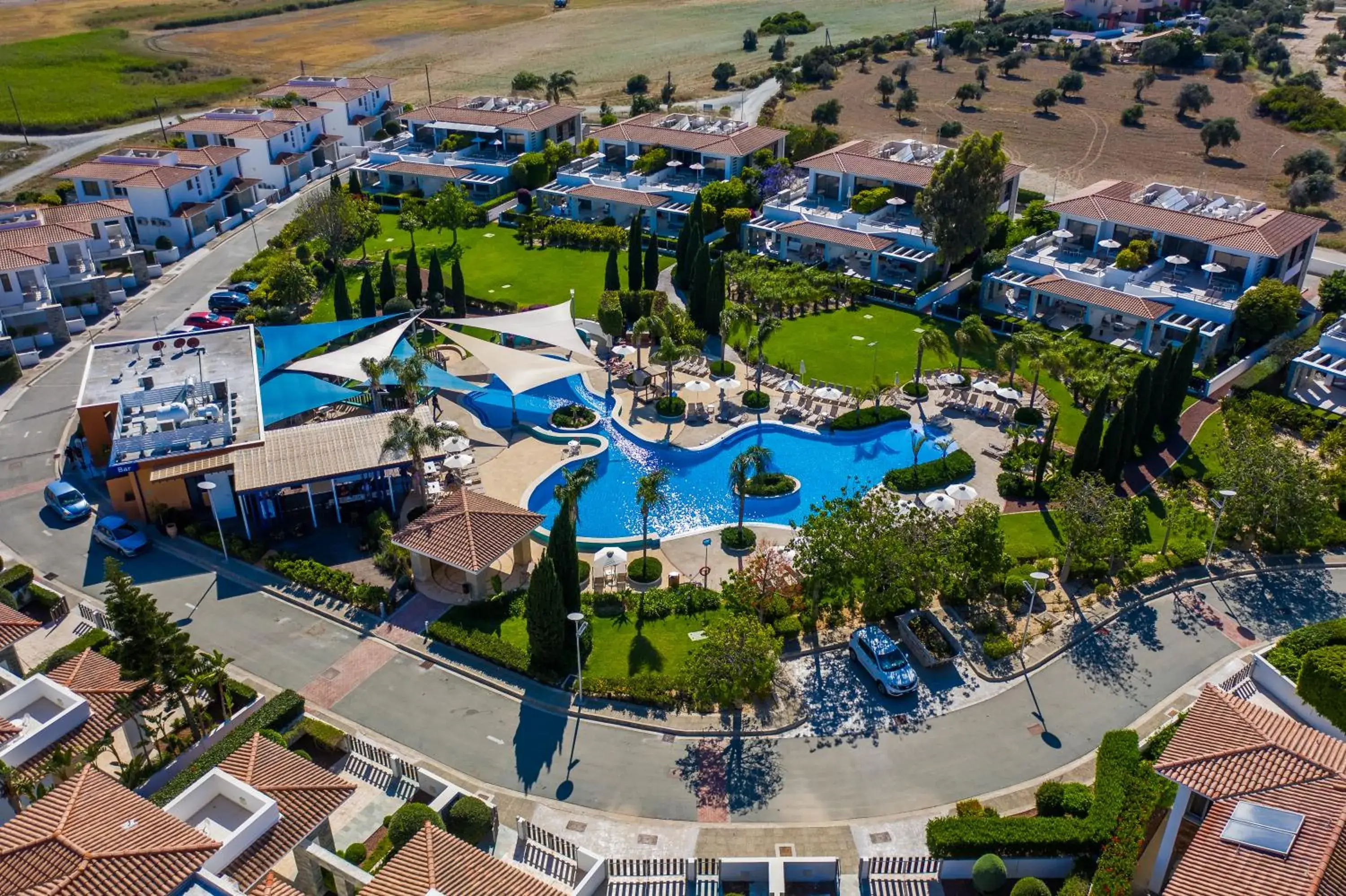 Bird's eye view in Atlantis Gardens Bird's eye view in Atlantis Gardens