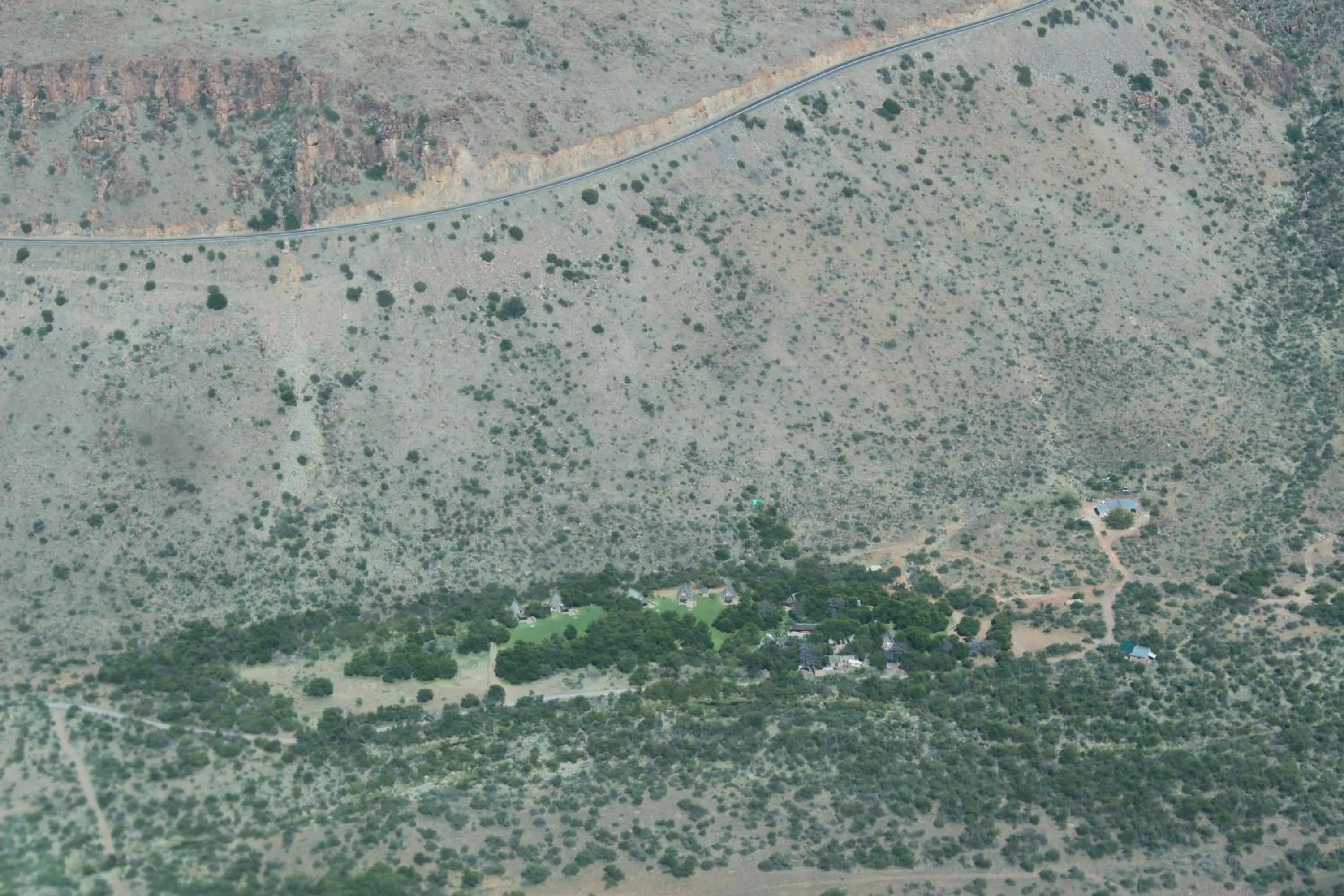 Bird's eye view in Ko Ka Tsara Bush Camp