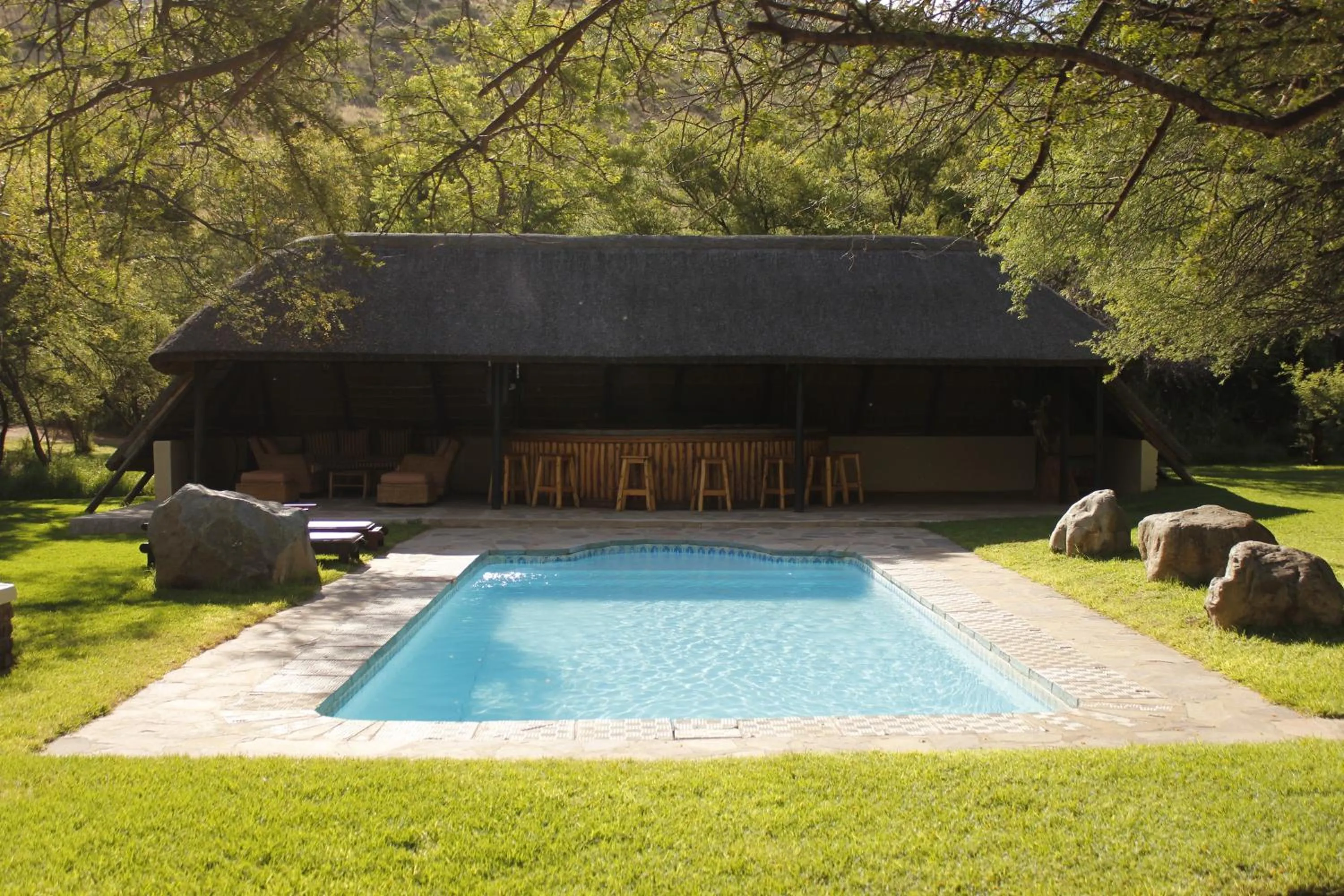 Swimming pool in Ko Ka Tsara Bush Camp