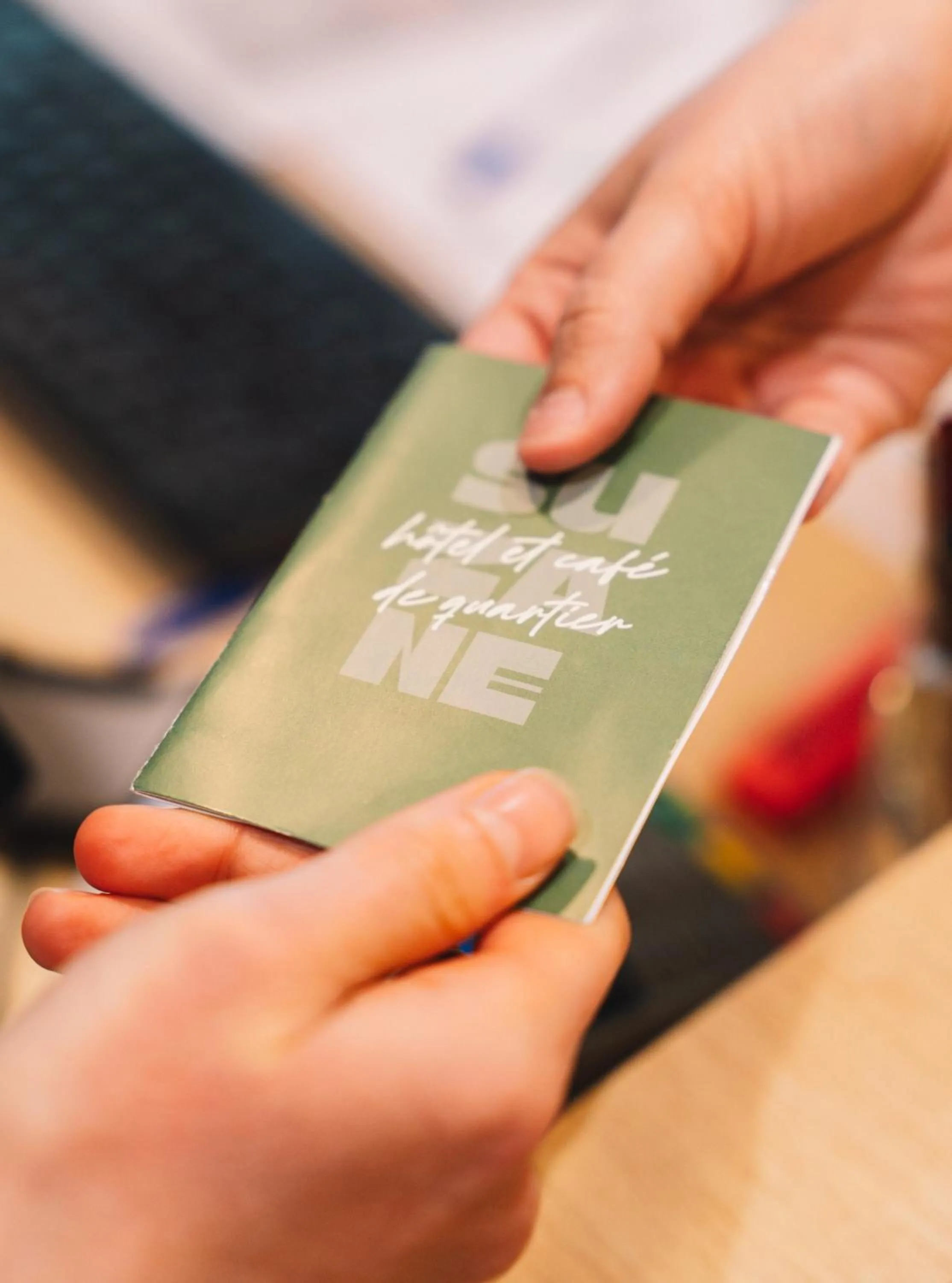 Lobby or reception in Hôtel Suzane
