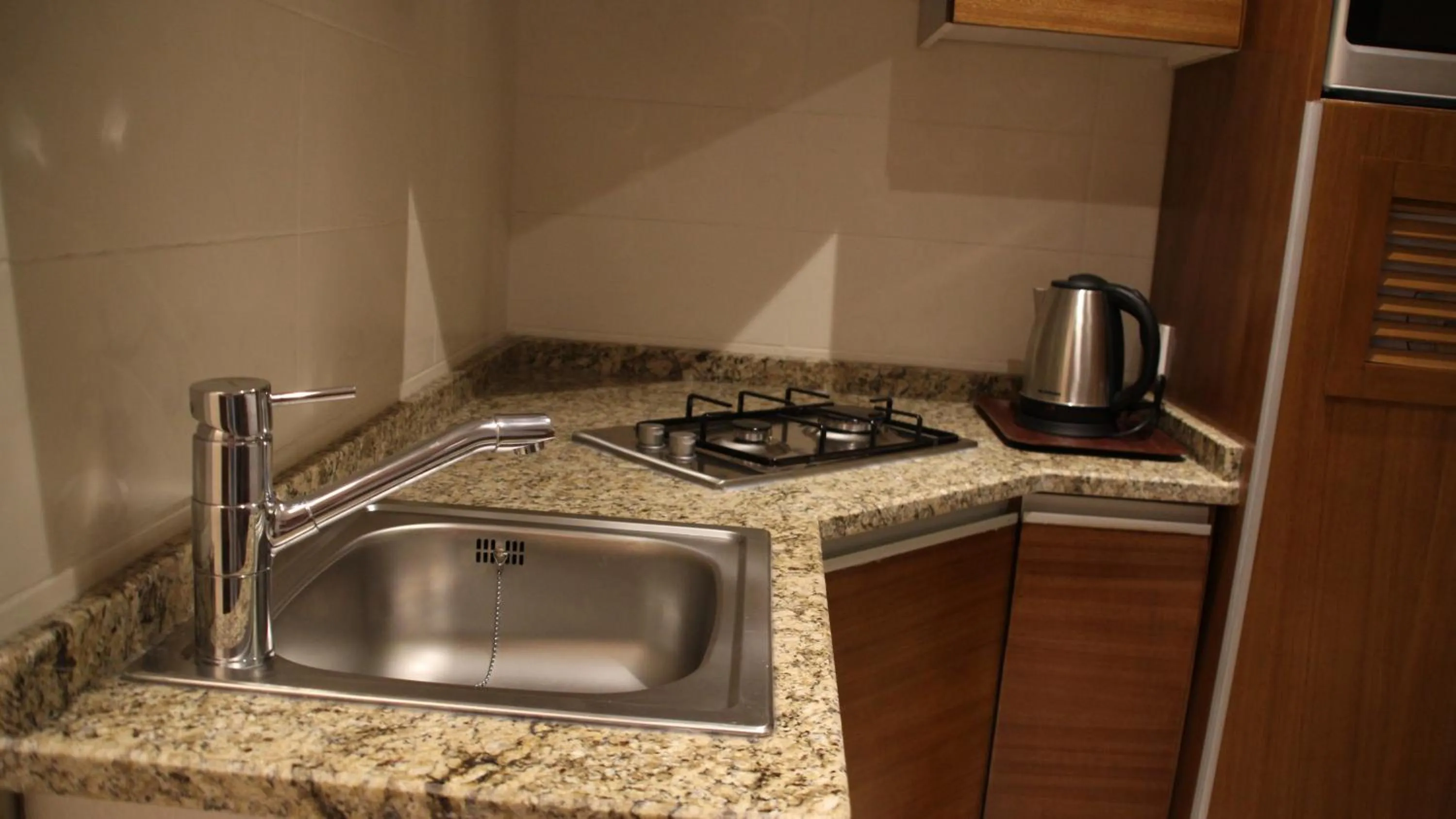 Kitchen or kitchenette in Big Ben Hotel Suites