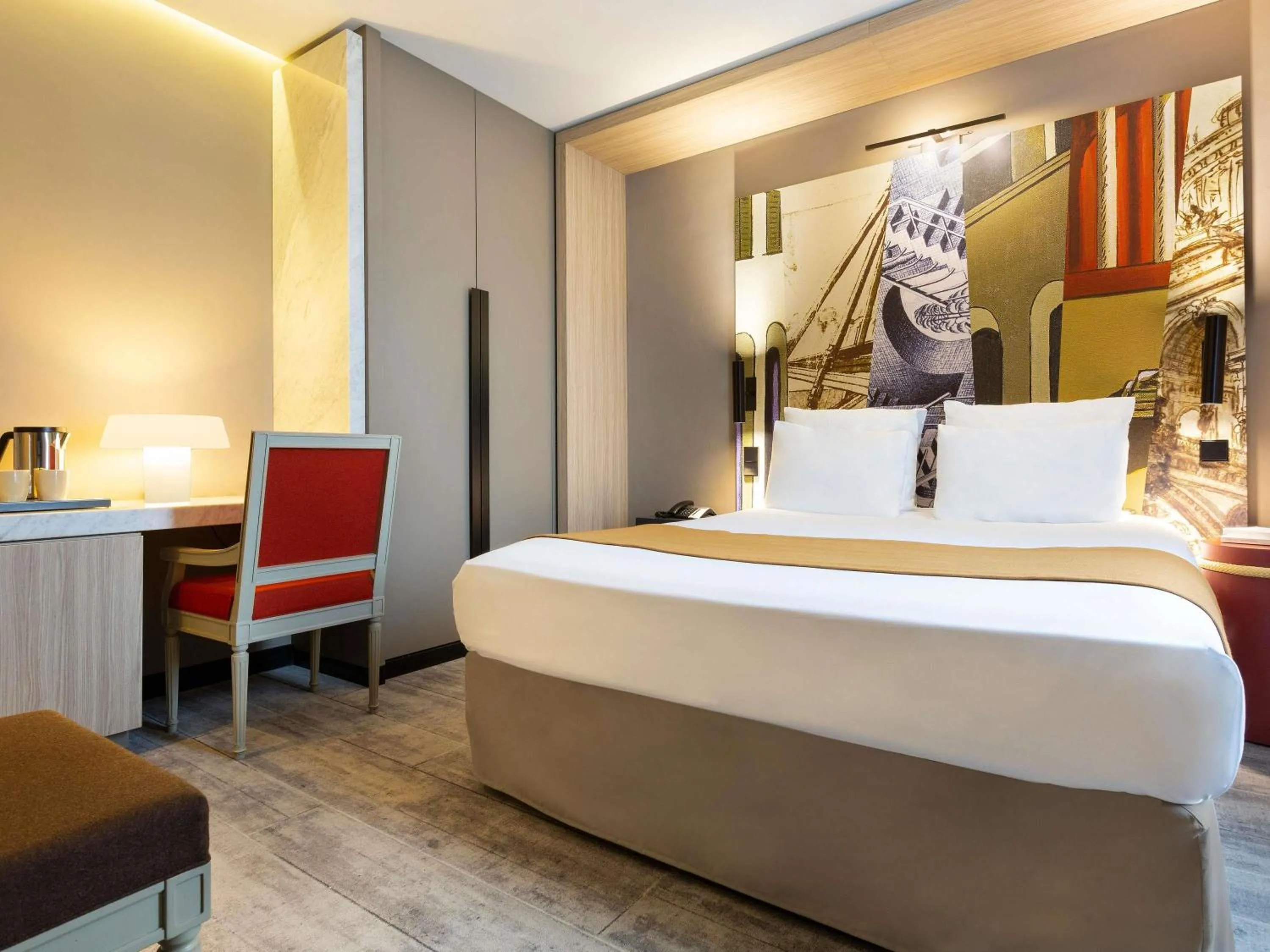 Bedroom, Bed in Mercure Paris Alesia